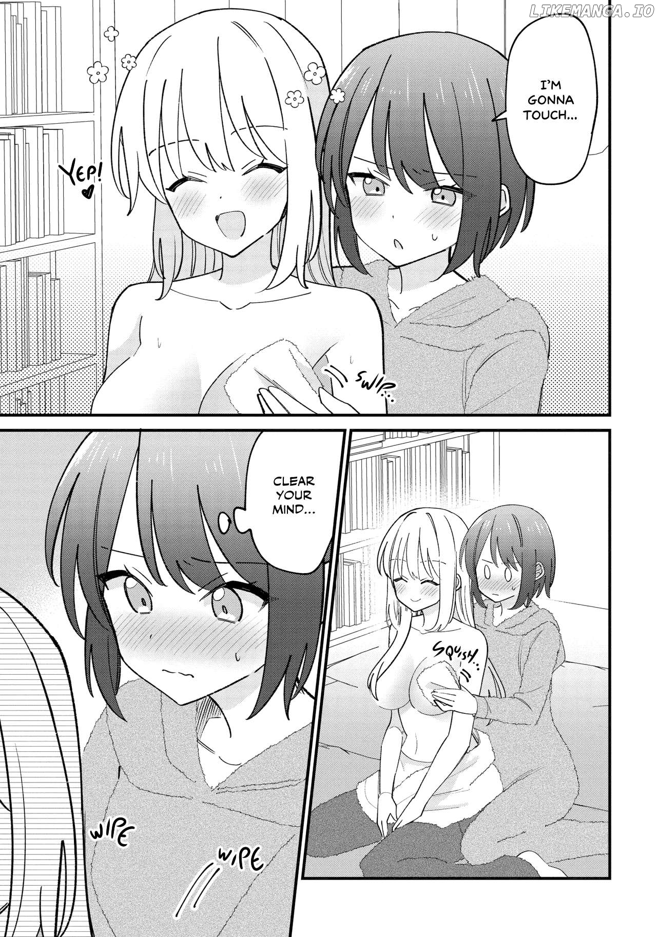 Kao dake yoi Classmate ga Yatara to Guigui Kuru Yuri no Hanashi Chapter 4.1 - page 2