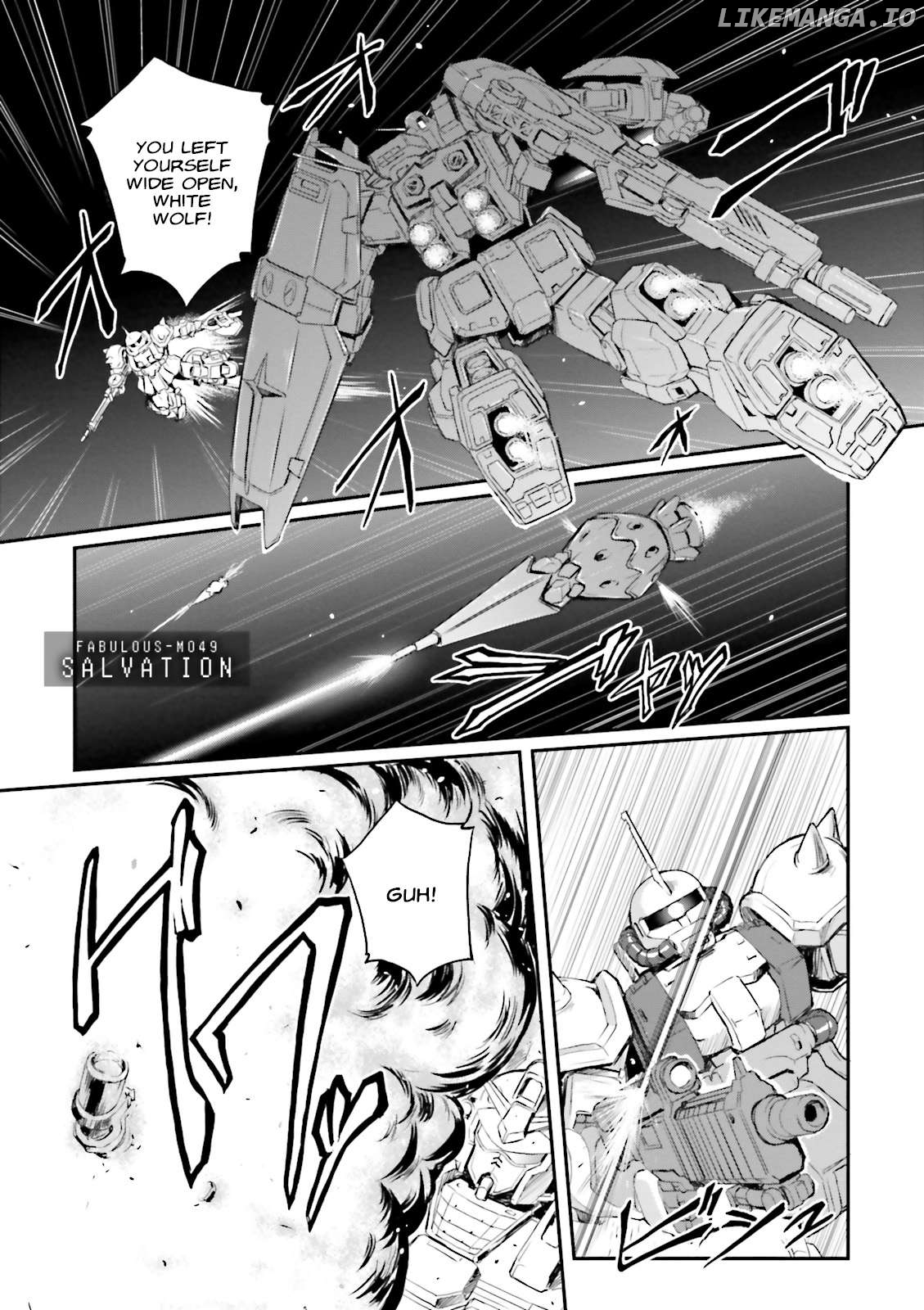 Mobile Suit Gundam MSV-R Legend of the Universal Century Heroes: The Fabulous Shin Matsunaga Chapter 49 - page 1