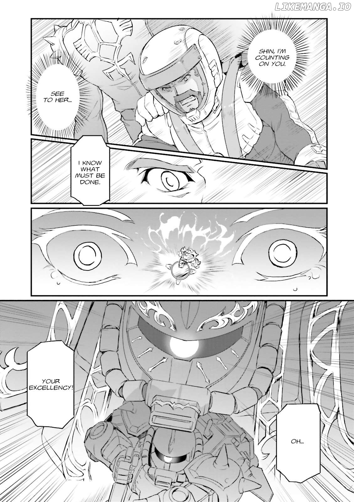 Mobile Suit Gundam MSV-R Legend of the Universal Century Heroes: The Fabulous Shin Matsunaga Chapter 49 - page 32