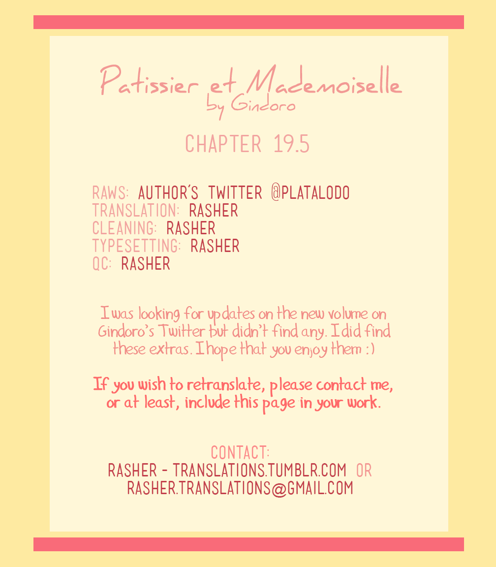 Pâtissier-san to Ojousan Chapter 19.5 - page 6