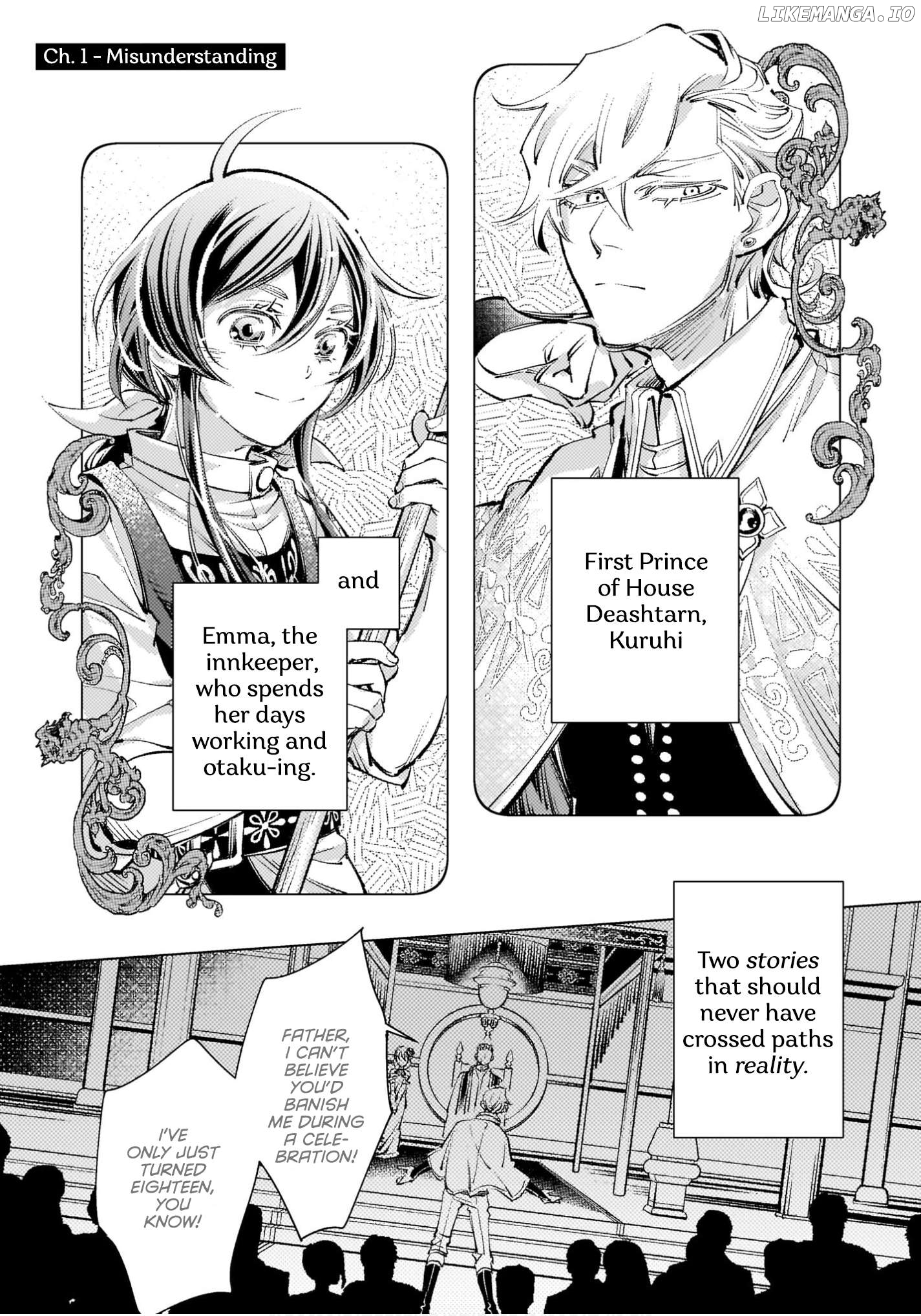 Danzai sareta Dame Ouji, Hiroimashita Chapter 2 - page 1