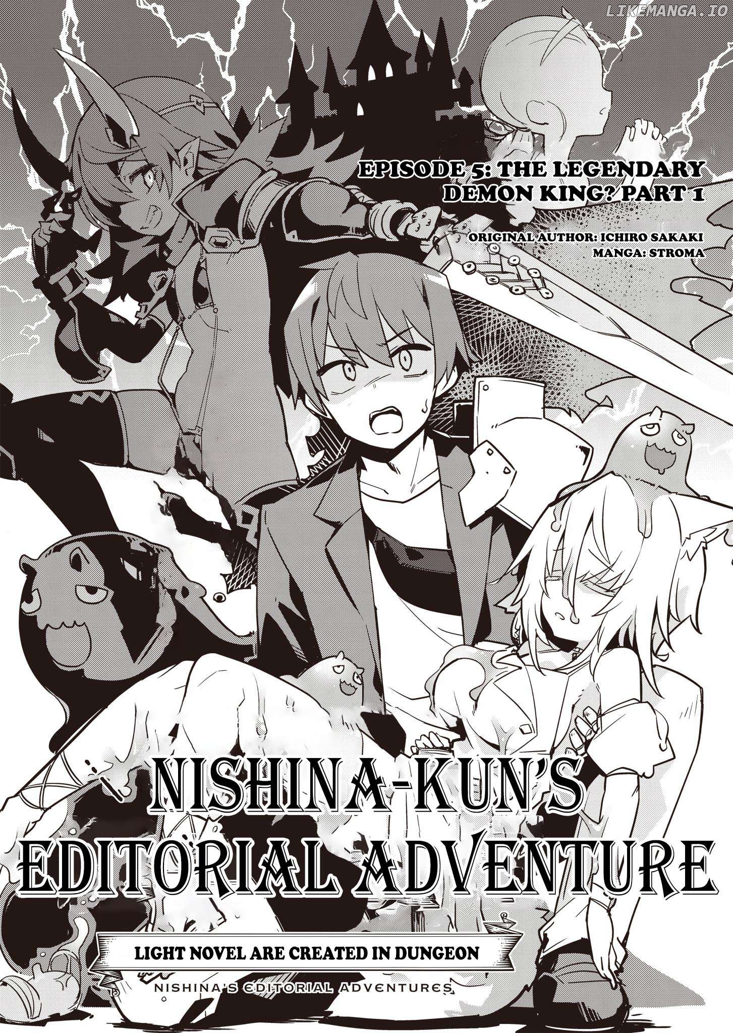Nishina-kun no Henshuu Boukenki ~Ranobe wa Danjon de Tsukurareru~ Chapter 5 - page 3