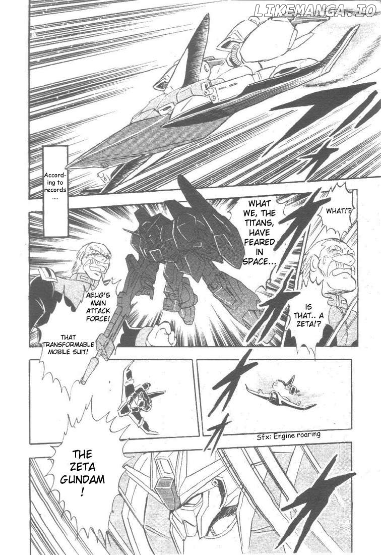 Mobile Suit Zeta Gundam 1/2 - U.C.0087 Another Story Chapter 4 - page 4