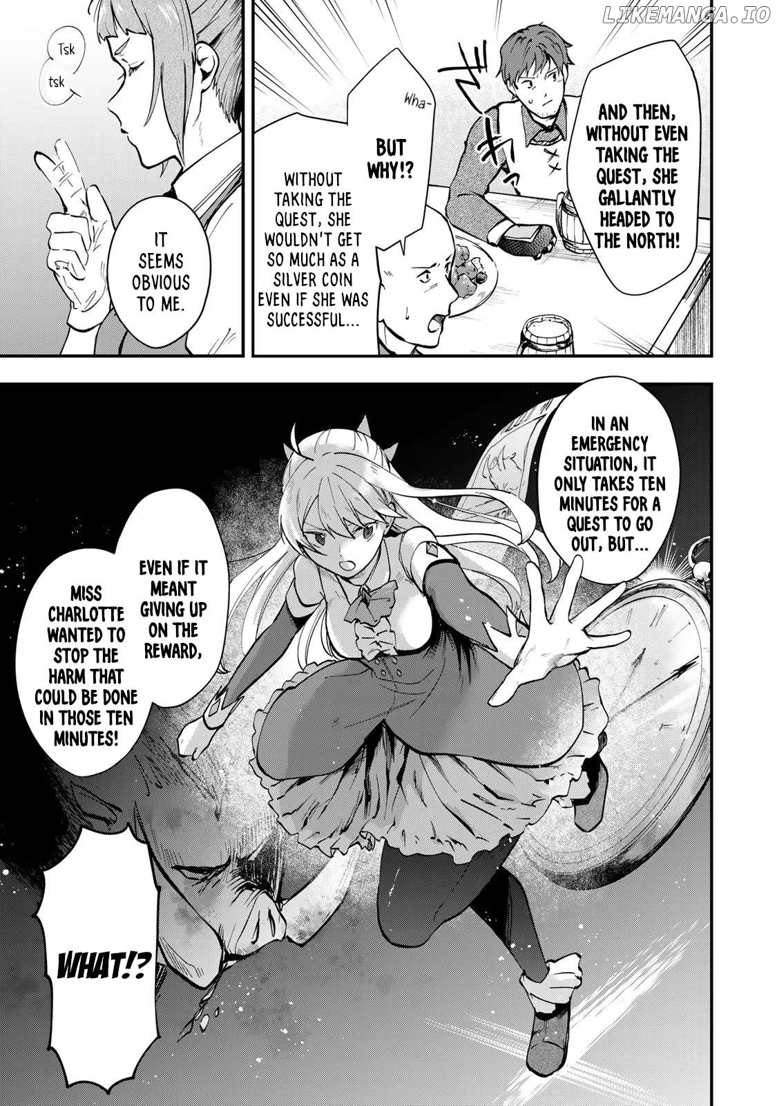 [Pakupaku desu wa] Tsuihousareta Ojou-sama no "Monster wo Taberu Hodo Tsuyoku Naru" Skill wa, 1-shoku de 1 Level Up suru Zendaimimon no Saikyou Skill deshita. 3-nichi de Jinrui Saikyou ni narimashita wa~! Chapter 4 - page 21