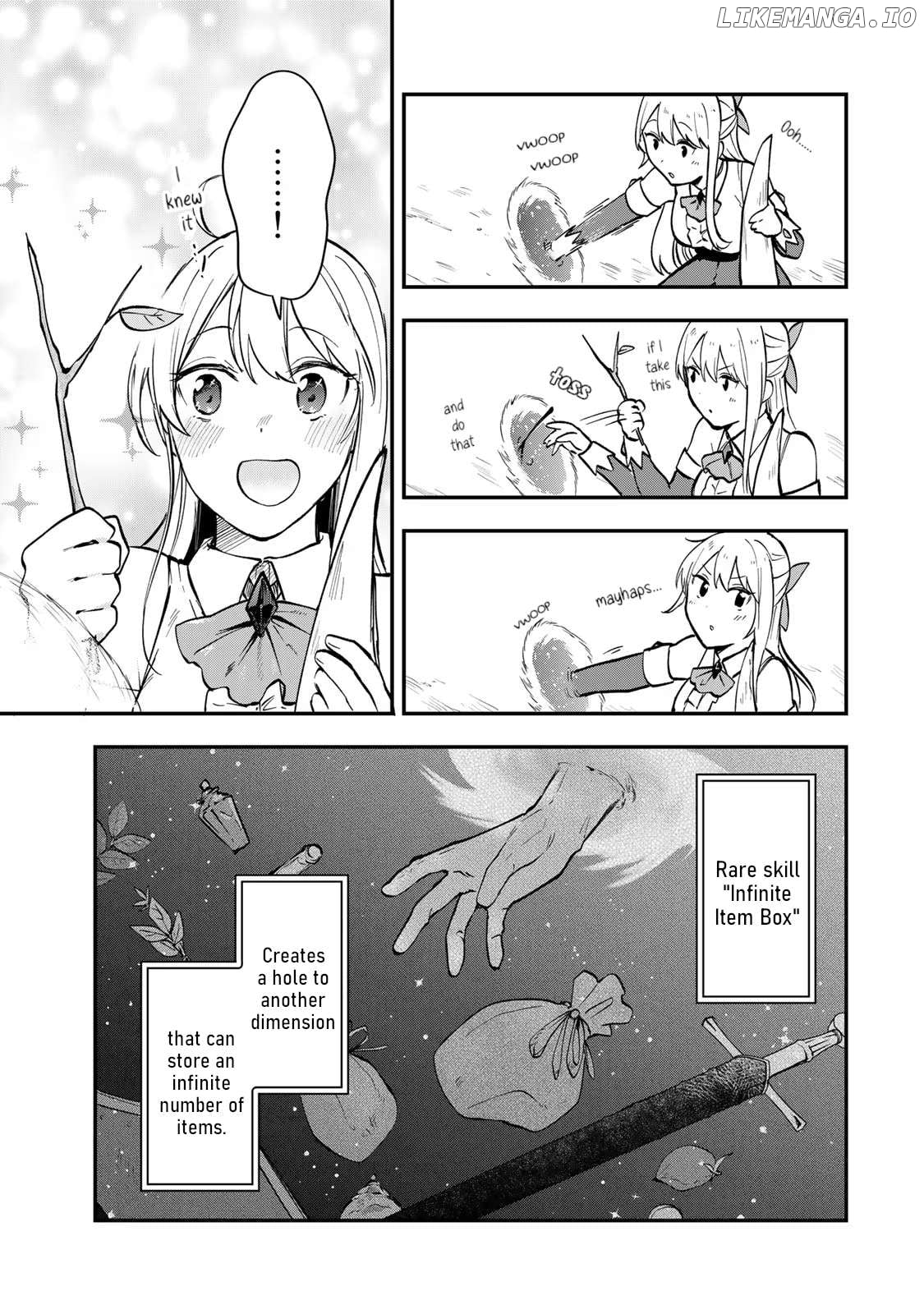 [Pakupaku desu wa] Tsuihousareta Ojou-sama no "Monster wo Taberu Hodo Tsuyoku Naru" Skill wa, 1-shoku de 1 Level Up suru Zendaimimon no Saikyou Skill deshita. 3-nichi de Jinrui Saikyou ni narimashita wa~! Chapter 4 - page 5