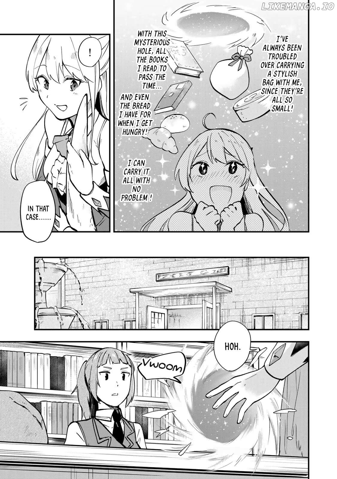 [Pakupaku desu wa] Tsuihousareta Ojou-sama no "Monster wo Taberu Hodo Tsuyoku Naru" Skill wa, 1-shoku de 1 Level Up suru Zendaimimon no Saikyou Skill deshita. 3-nichi de Jinrui Saikyou ni narimashita wa~! Chapter 4 - page 7