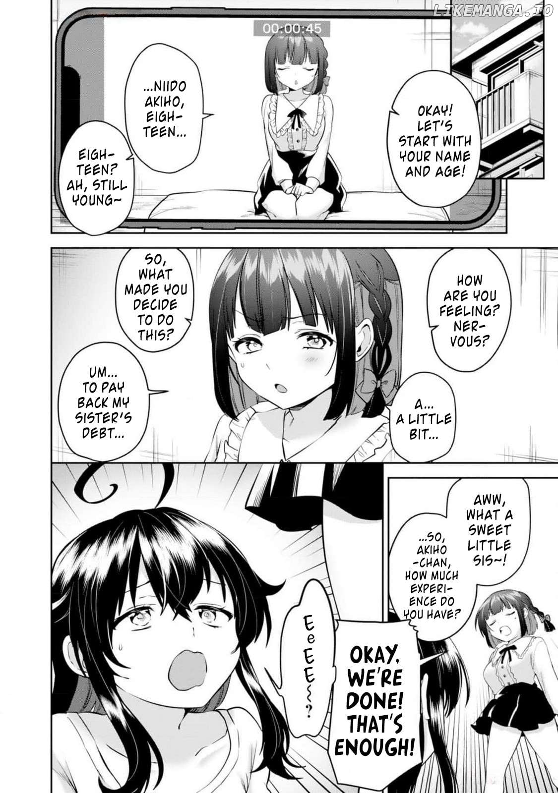 Naka●shi Shimai no Hen●i Kiroku Chapter 2 - page 2