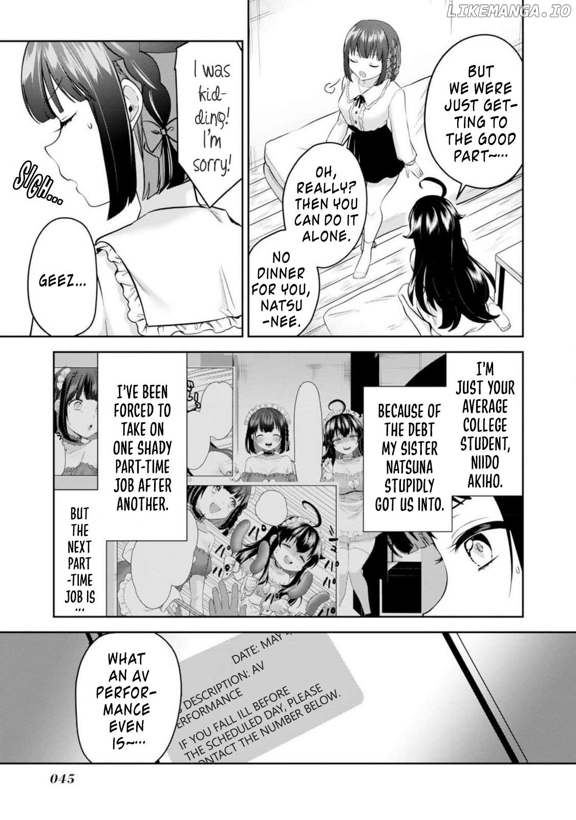 Naka●shi Shimai no Hen●i Kiroku Chapter 2 - page 3