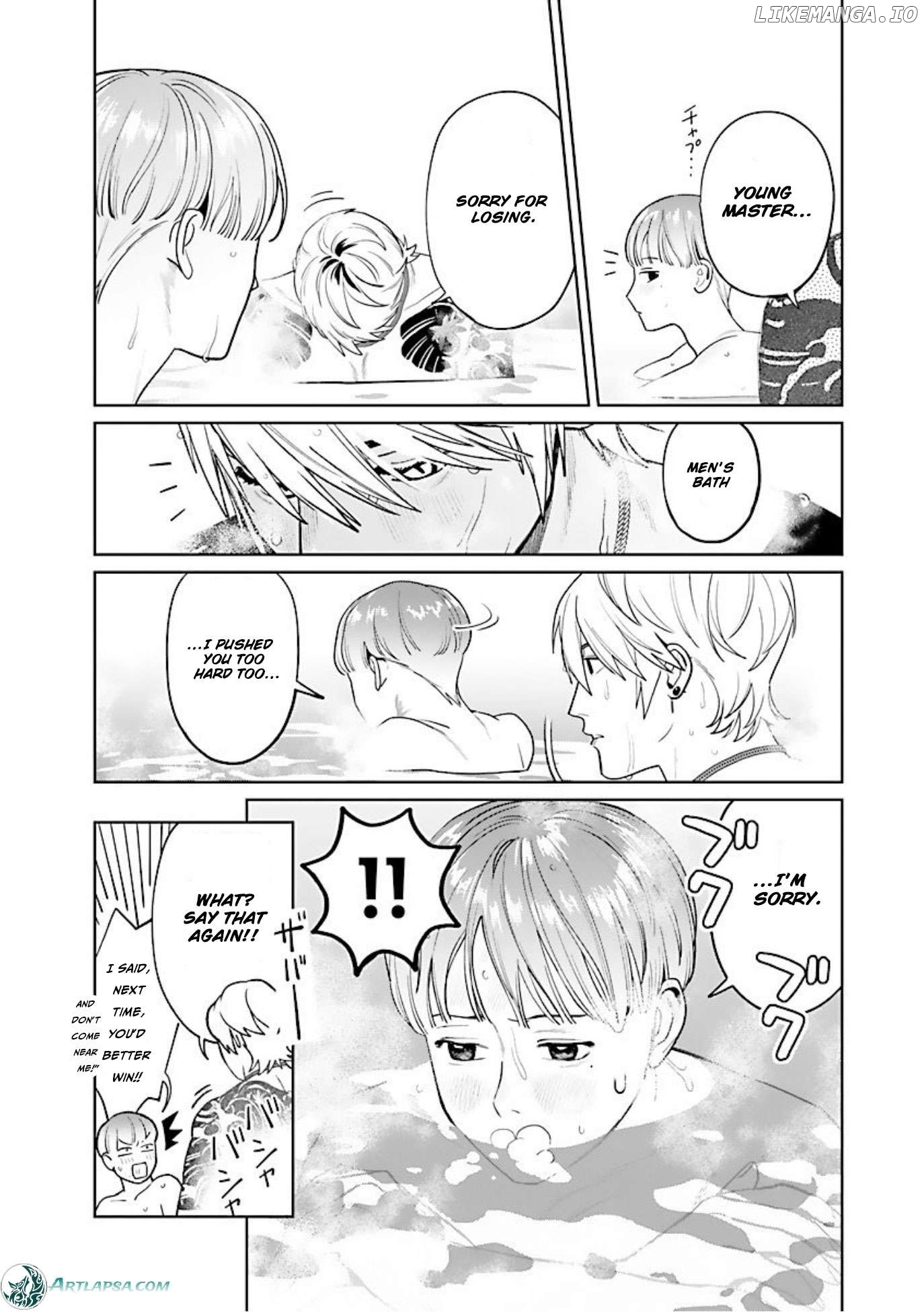 A Yakuza Makes Me Work in a Bathhouse Chapter 11 - page 21
