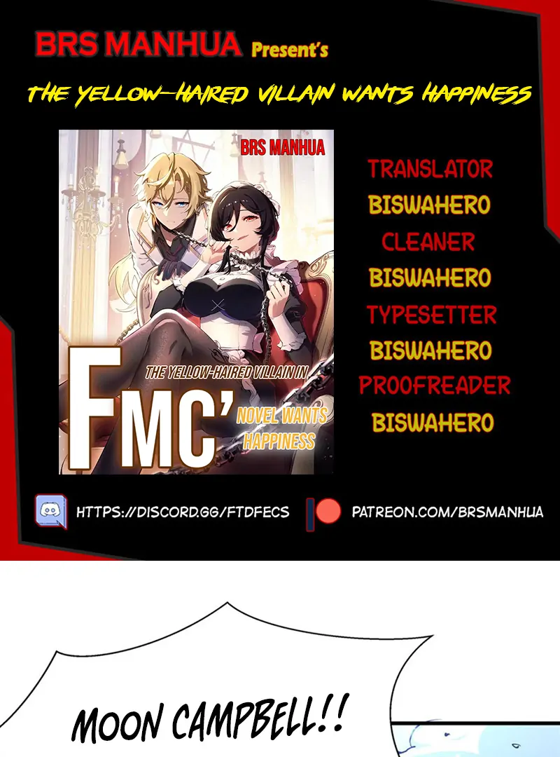 The Yellow-haired Villain in Female Main Character's Novel wants Happiness Chapter 10 - page 1