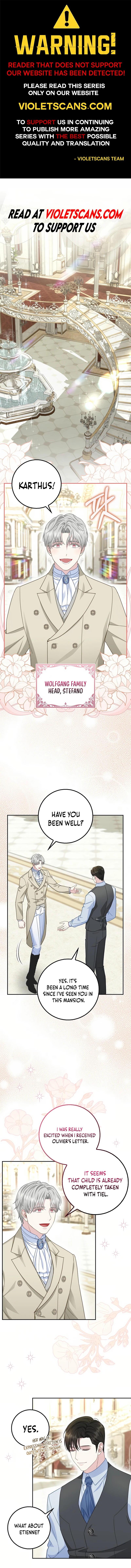 Baby Snow Leopard of the Black Leopard Family Chapter 30 - page 1