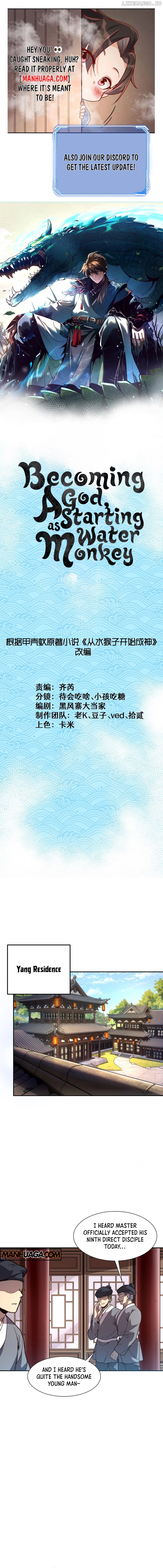 Becoming a God, Starting as water monkey Chapter 16 - page 1
