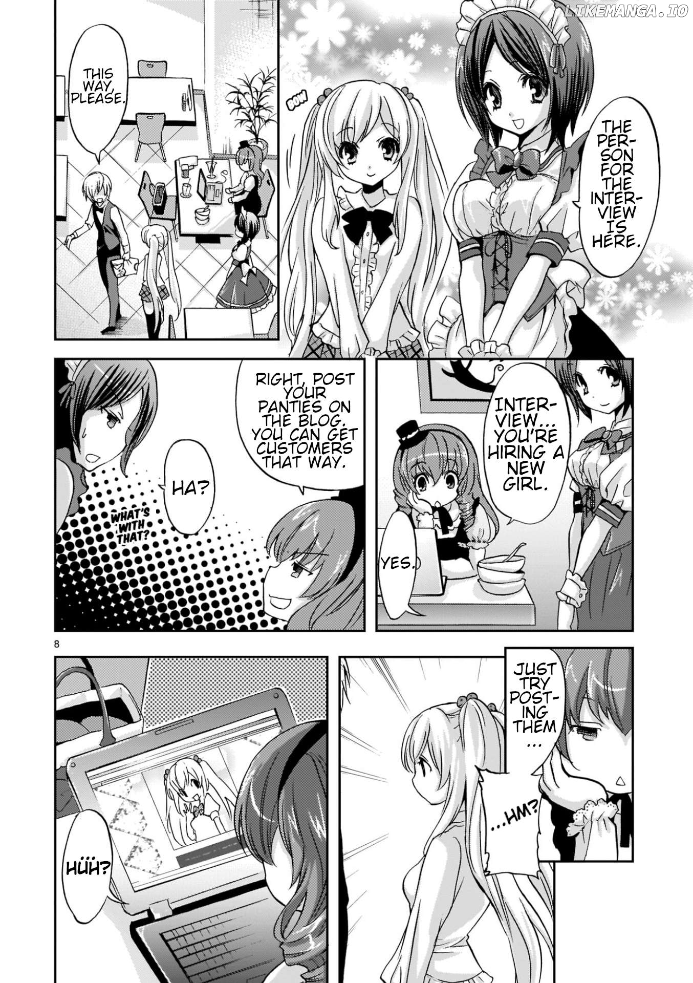 Musashinosen no Shimai Chapter 9 - page 8