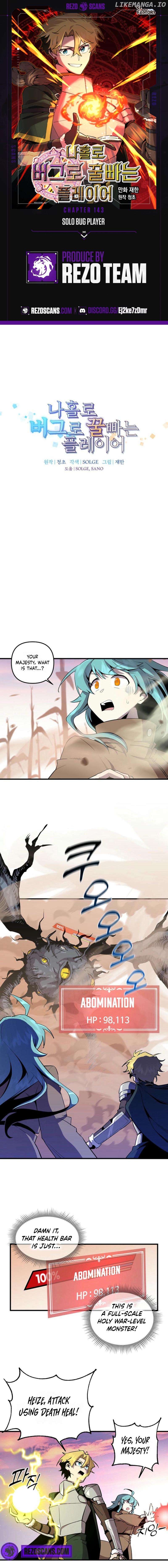 Solo Bug Player Chapter 143 - page 1