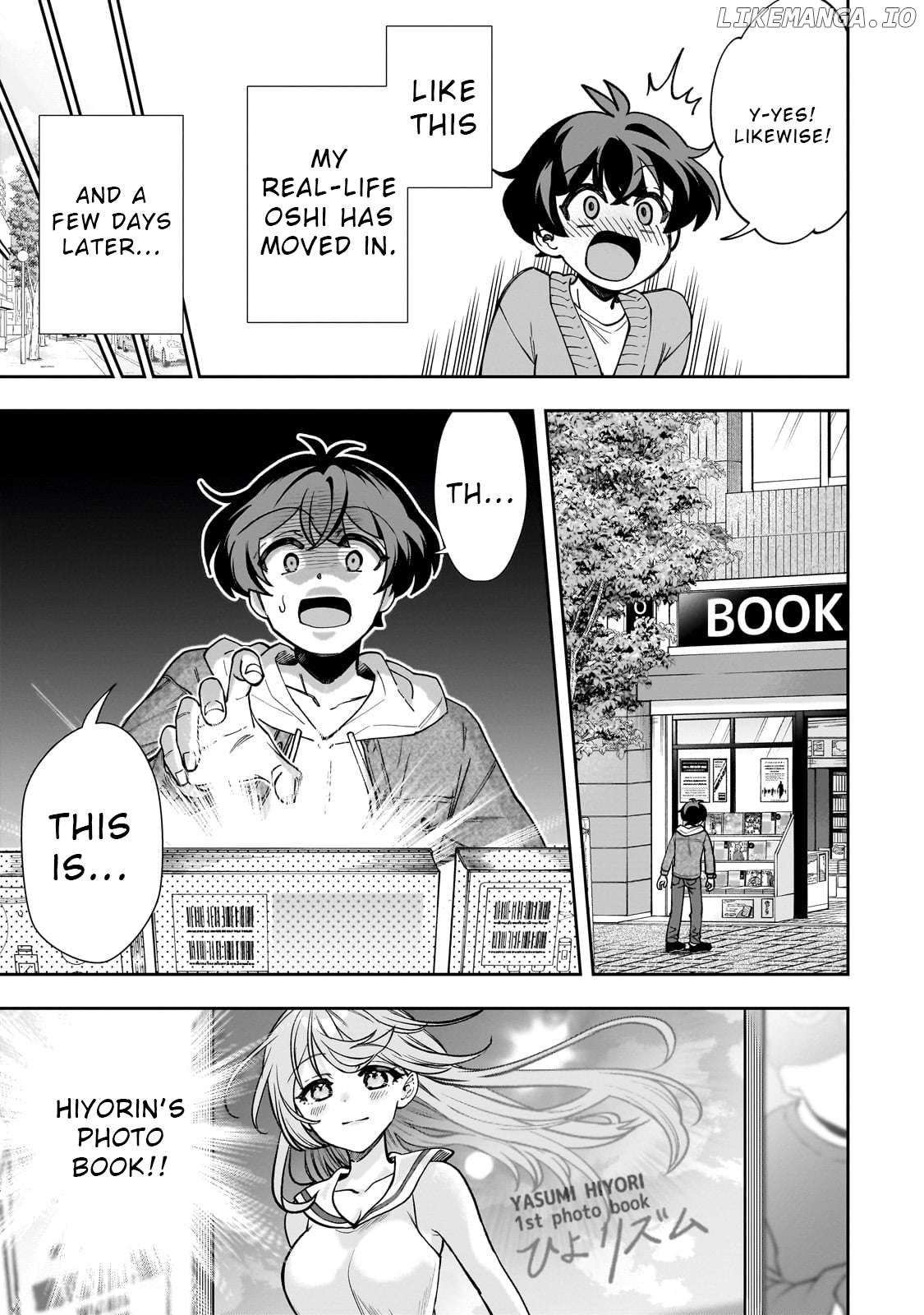 Net no "Oshi" to Real no "Oshi" ga Tonari ni Hikkoshite Kita Chapter 6 - page 11