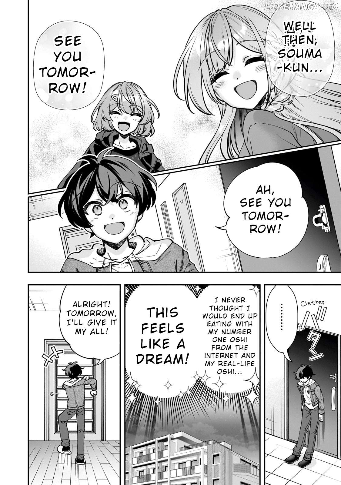 Net no "Oshi" to Real no "Oshi" ga Tonari ni Hikkoshite Kita Chapter 6 - page 24
