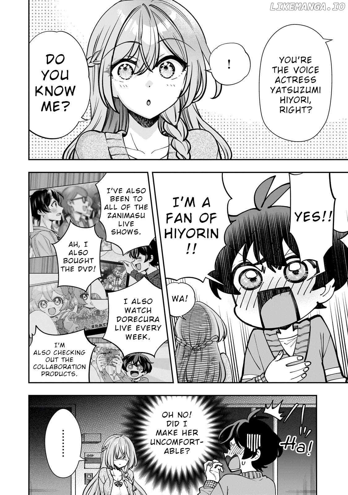 Net no "Oshi" to Real no "Oshi" ga Tonari ni Hikkoshite Kita Chapter 6 - page 4
