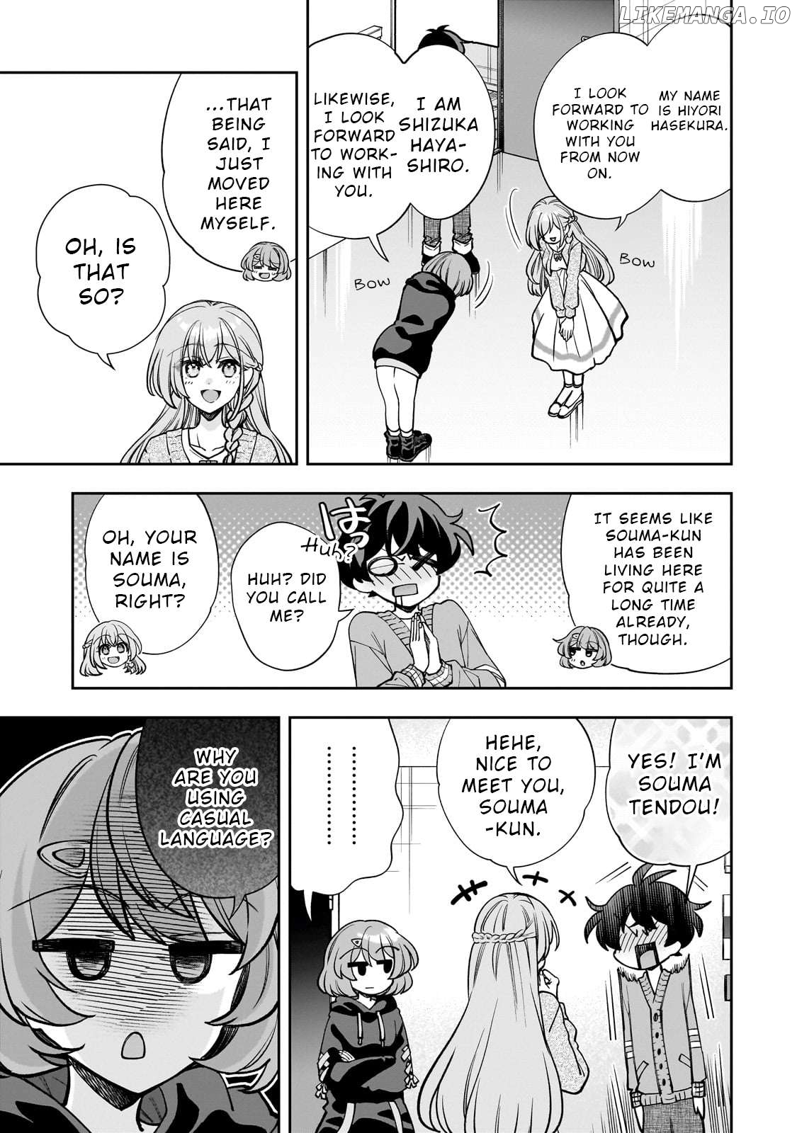 Net no "Oshi" to Real no "Oshi" ga Tonari ni Hikkoshite Kita Chapter 6 - page 7