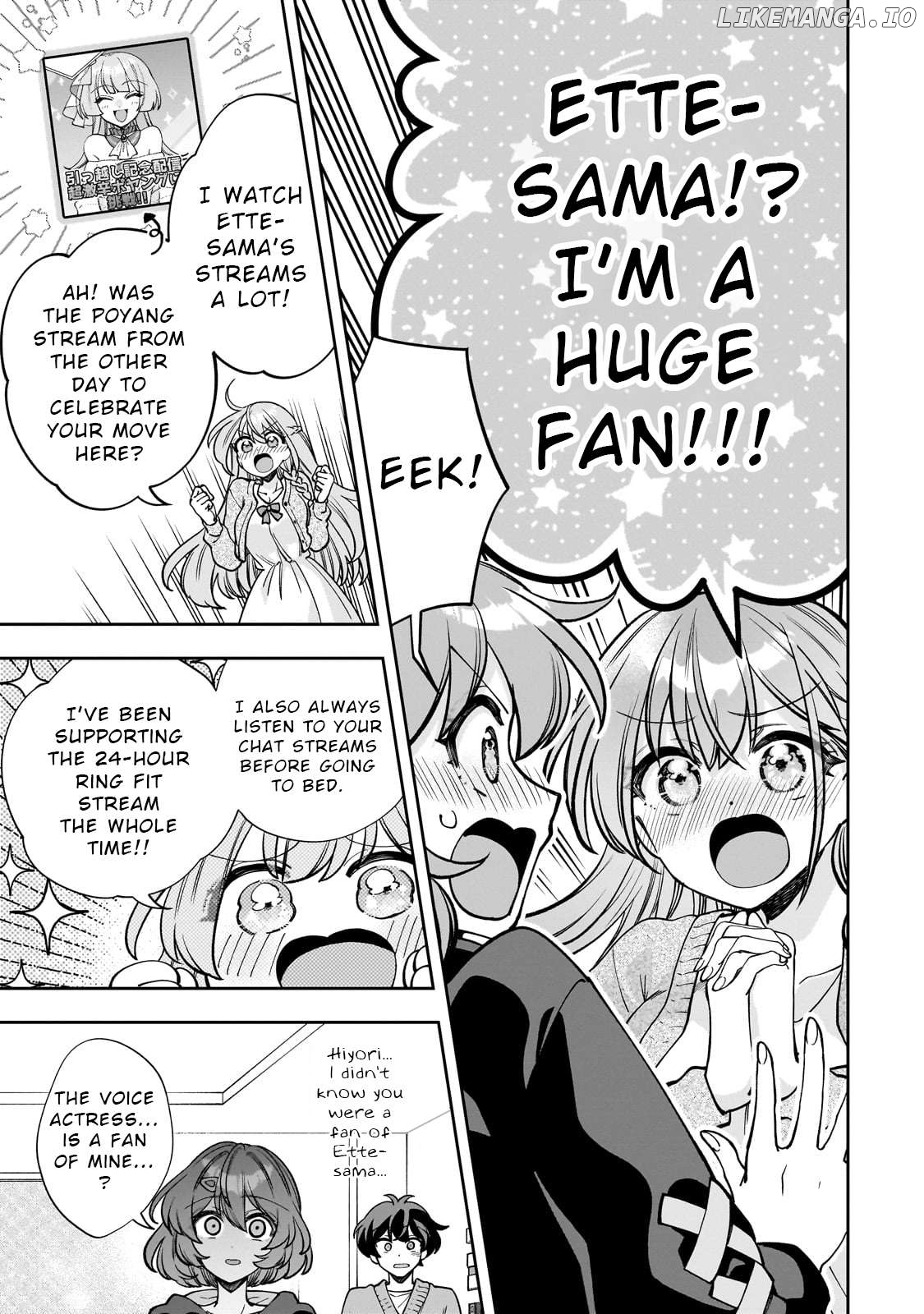 Net no "Oshi" to Real no "Oshi" ga Tonari ni Hikkoshite Kita Chapter 6 - page 9