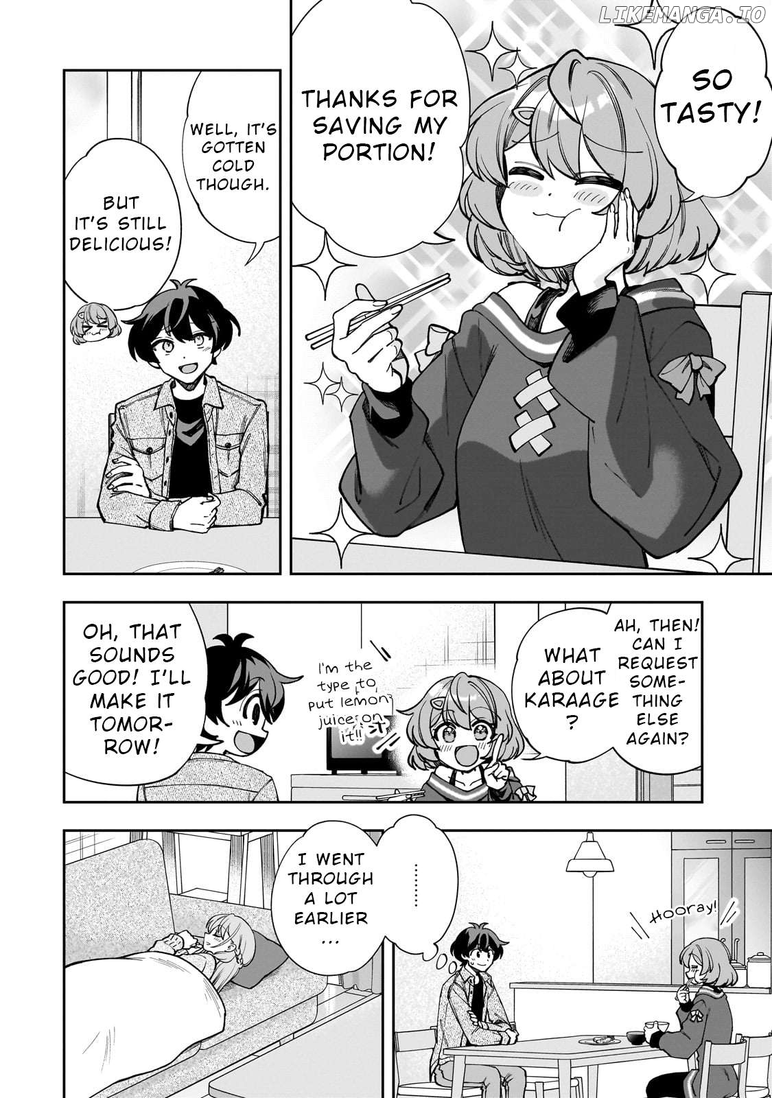 Net no "Oshi" to Real no "Oshi" ga Tonari ni Hikkoshite Kita Chapter 7 - page 20