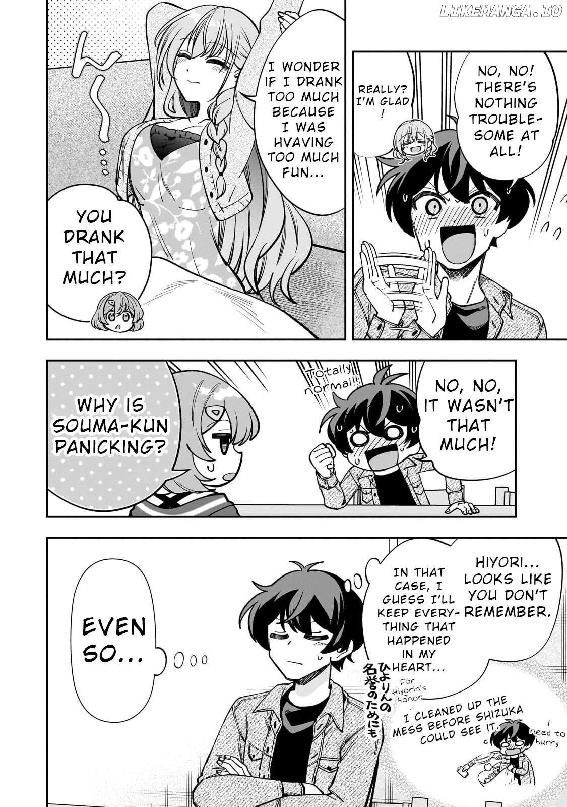 Net no "Oshi" to Real no "Oshi" ga Tonari ni Hikkoshite Kita Chapter 7 - page 22