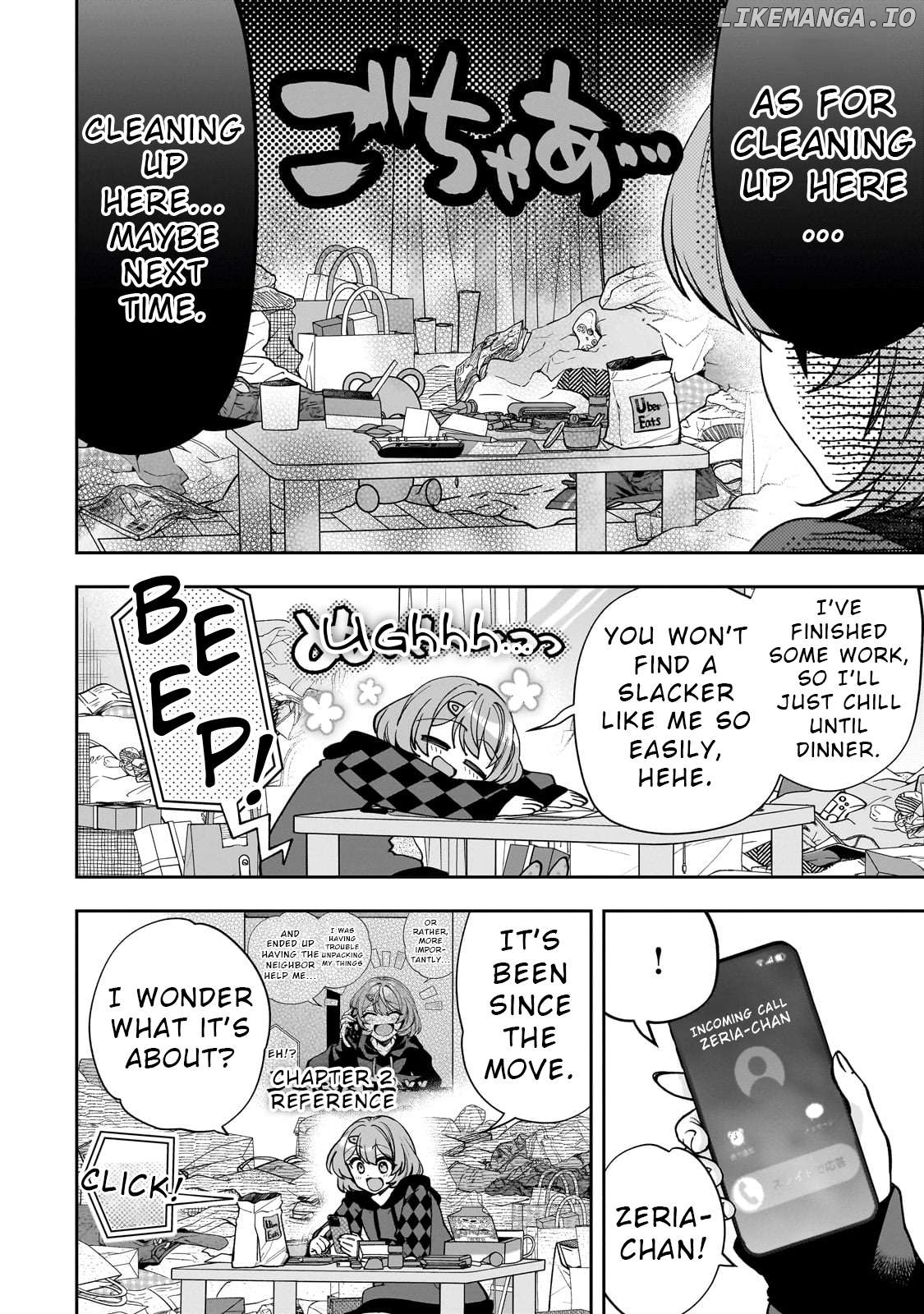 Net no "Oshi" to Real no "Oshi" ga Tonari ni Hikkoshite Kita Chapter 10 - page 2