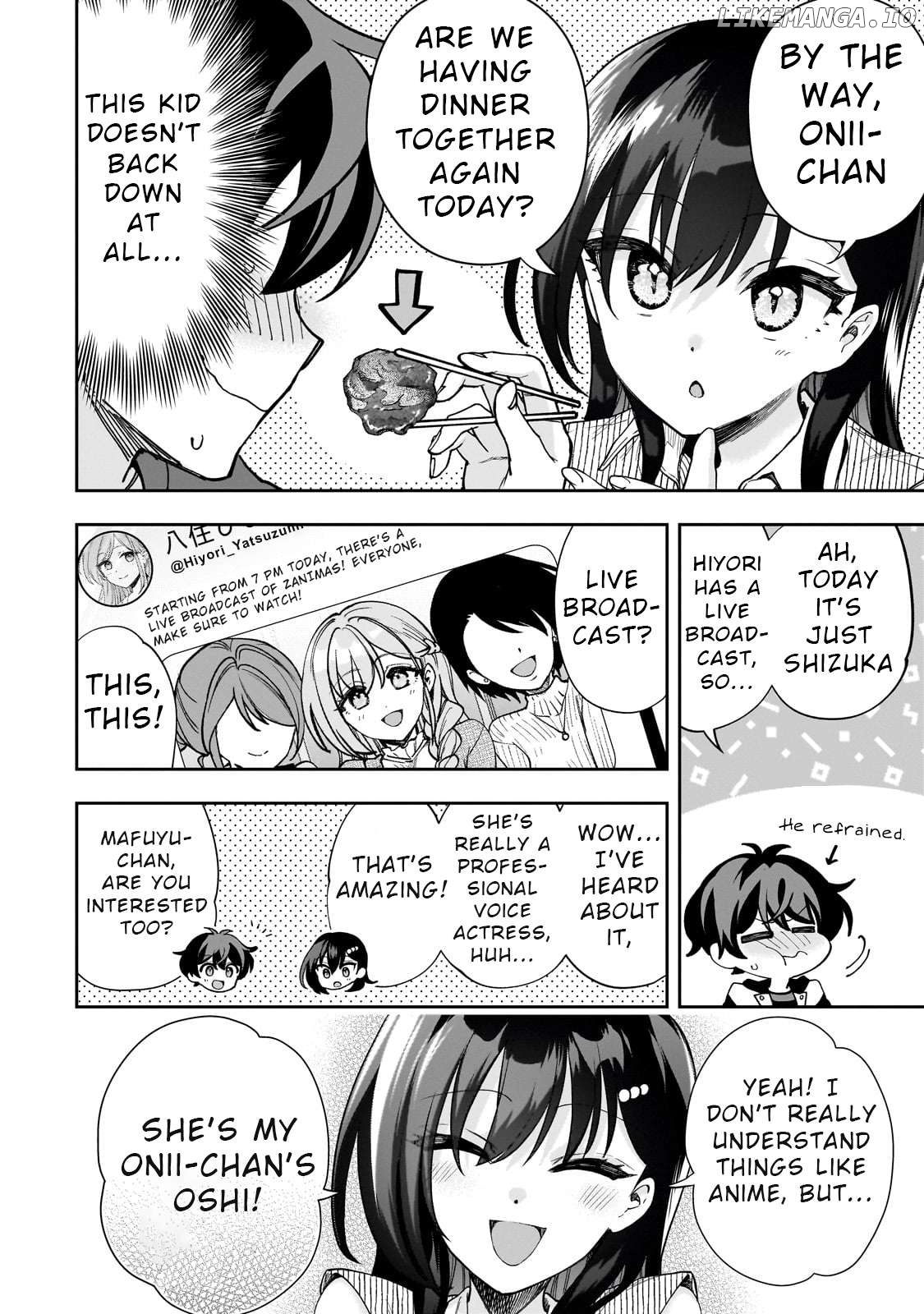Net no "Oshi" to Real no "Oshi" ga Tonari ni Hikkoshite Kita Chapter 10 - page 8