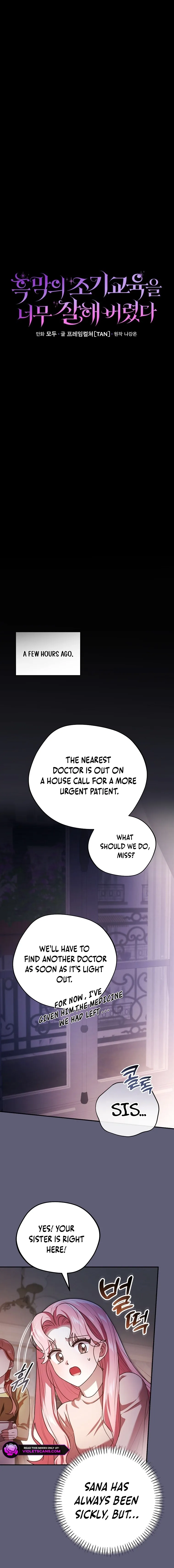 I Ended Up Training the Villain Too Well Too Early Chapter 20 - page 3