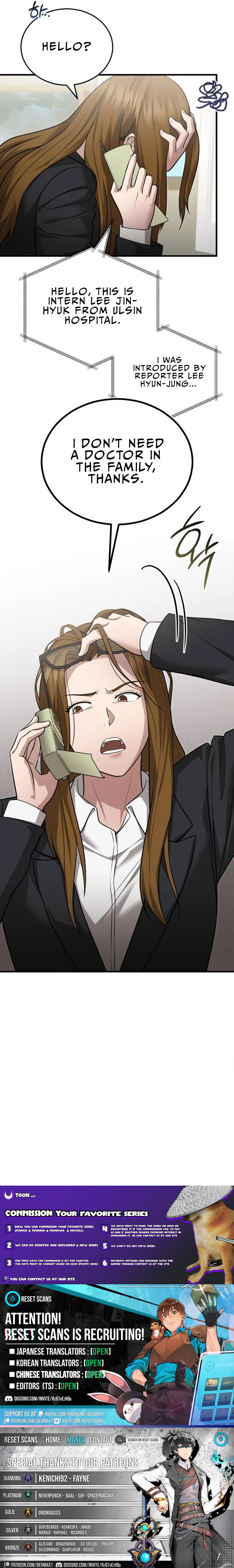 The Regressed Doctor Just Wanted to Live Quietly Chapter 15 - page 21