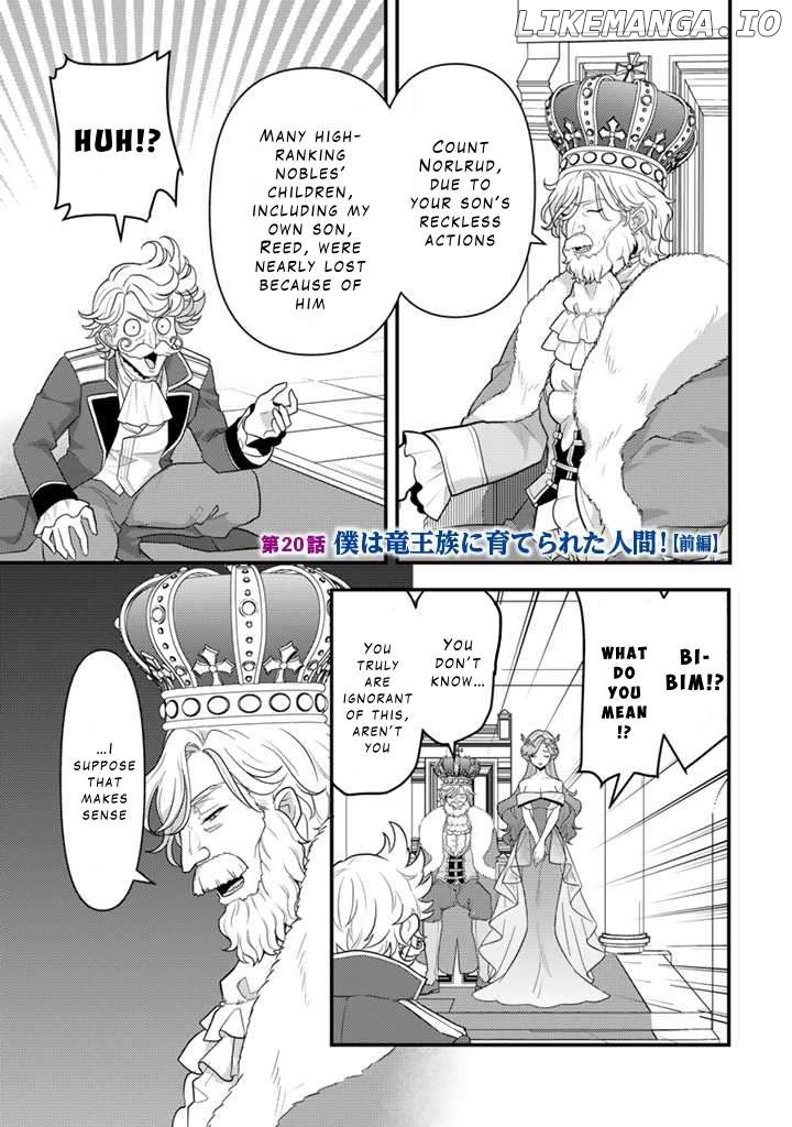 Ryuu ni Sodaterareta Saikyou ~Subete wo Kiwameta Shounen wa Ningenkai wo Musou suru~ Chapter 20 - page 1