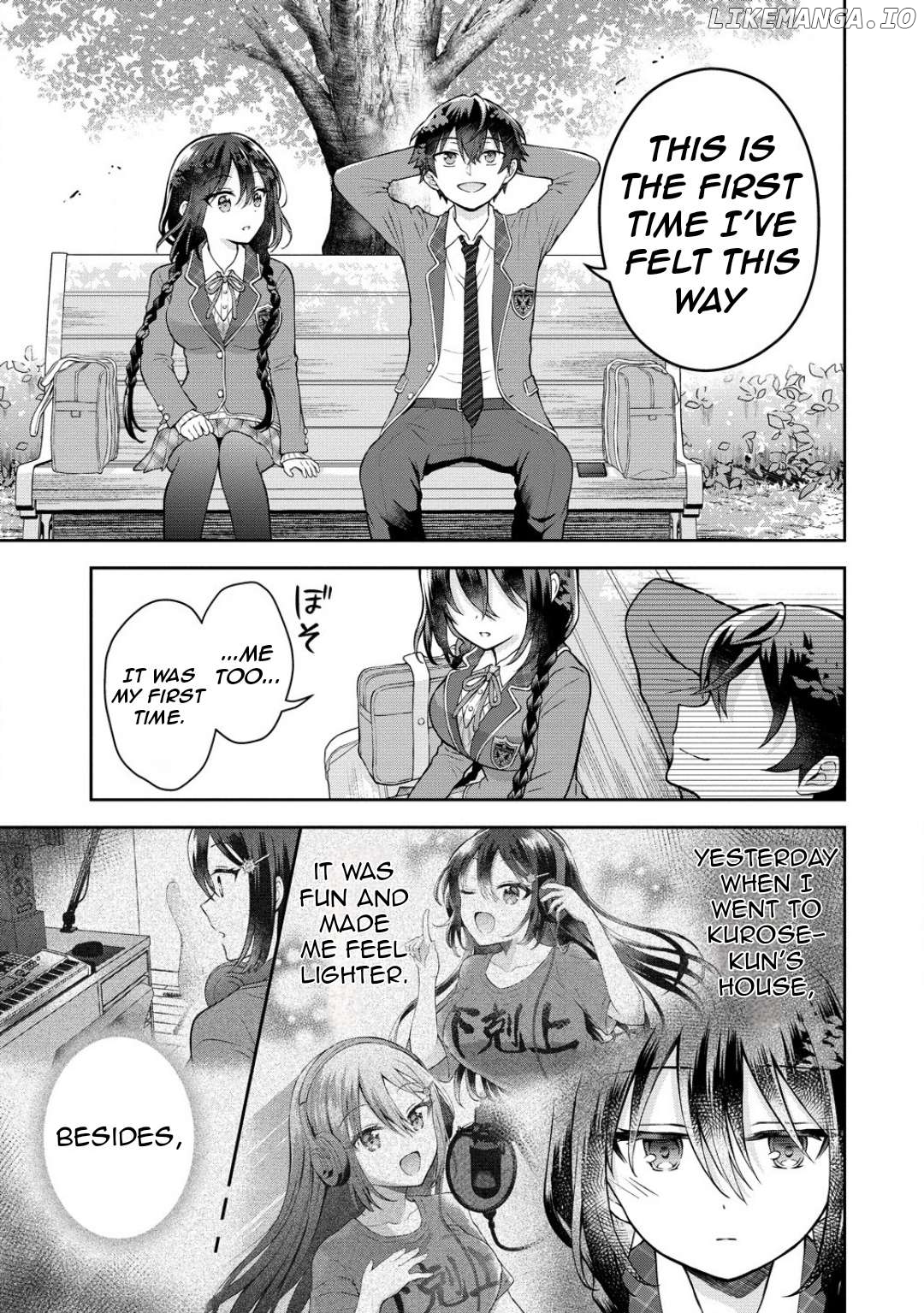 Tonari no Seki no Inkya Joshi ga Oshi Utai Datta ~Ore no Kyoku wo Uttatekure!~ Chapter 3.2 - page 4