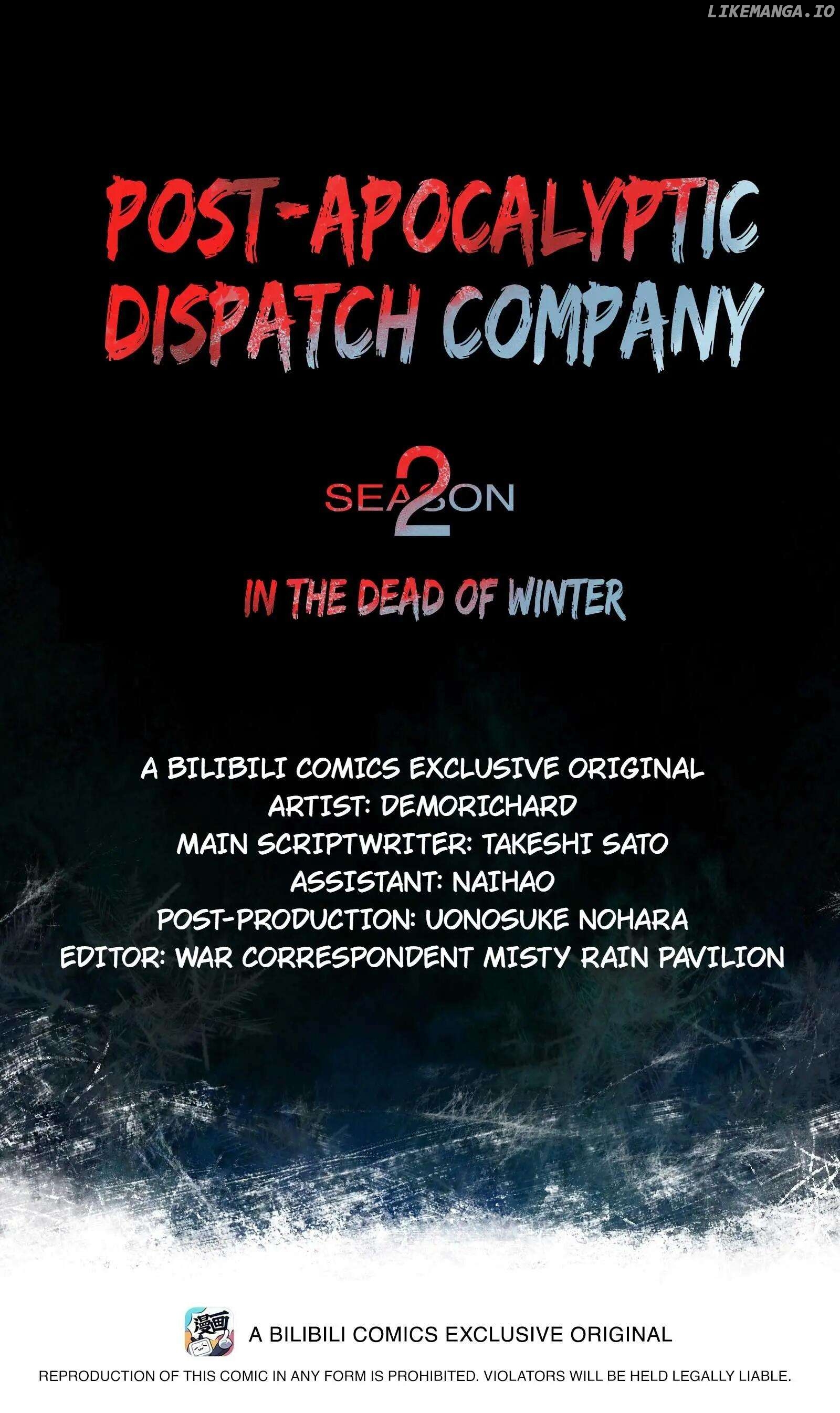 Post-apocalyptic Dispatch Company Chapter 96 - page 1