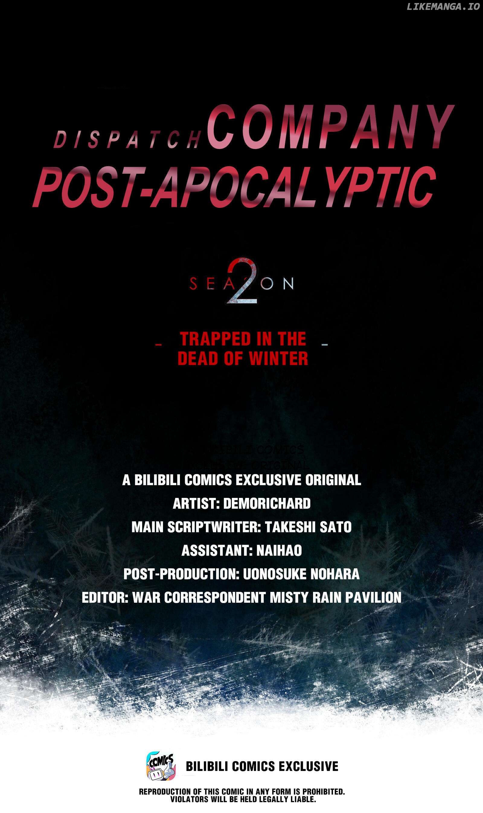 Post-apocalyptic Dispatch Company Chapter 87 - page 1