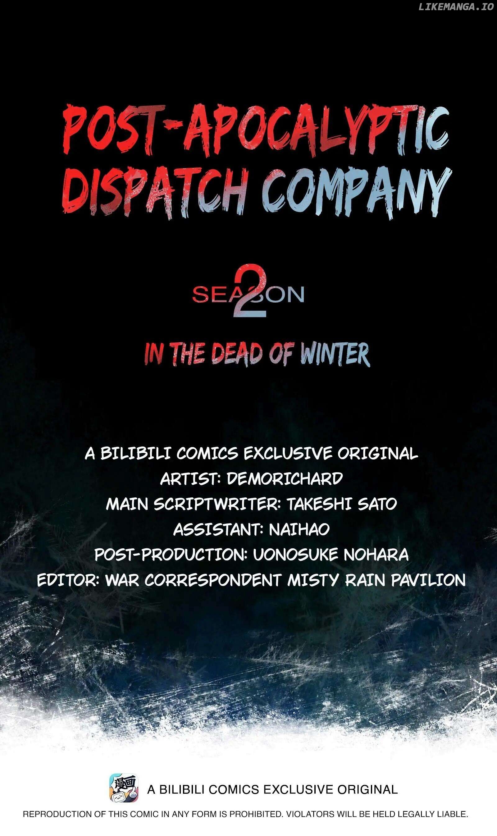 Post-apocalyptic Dispatch Company Chapter 97 - page 1