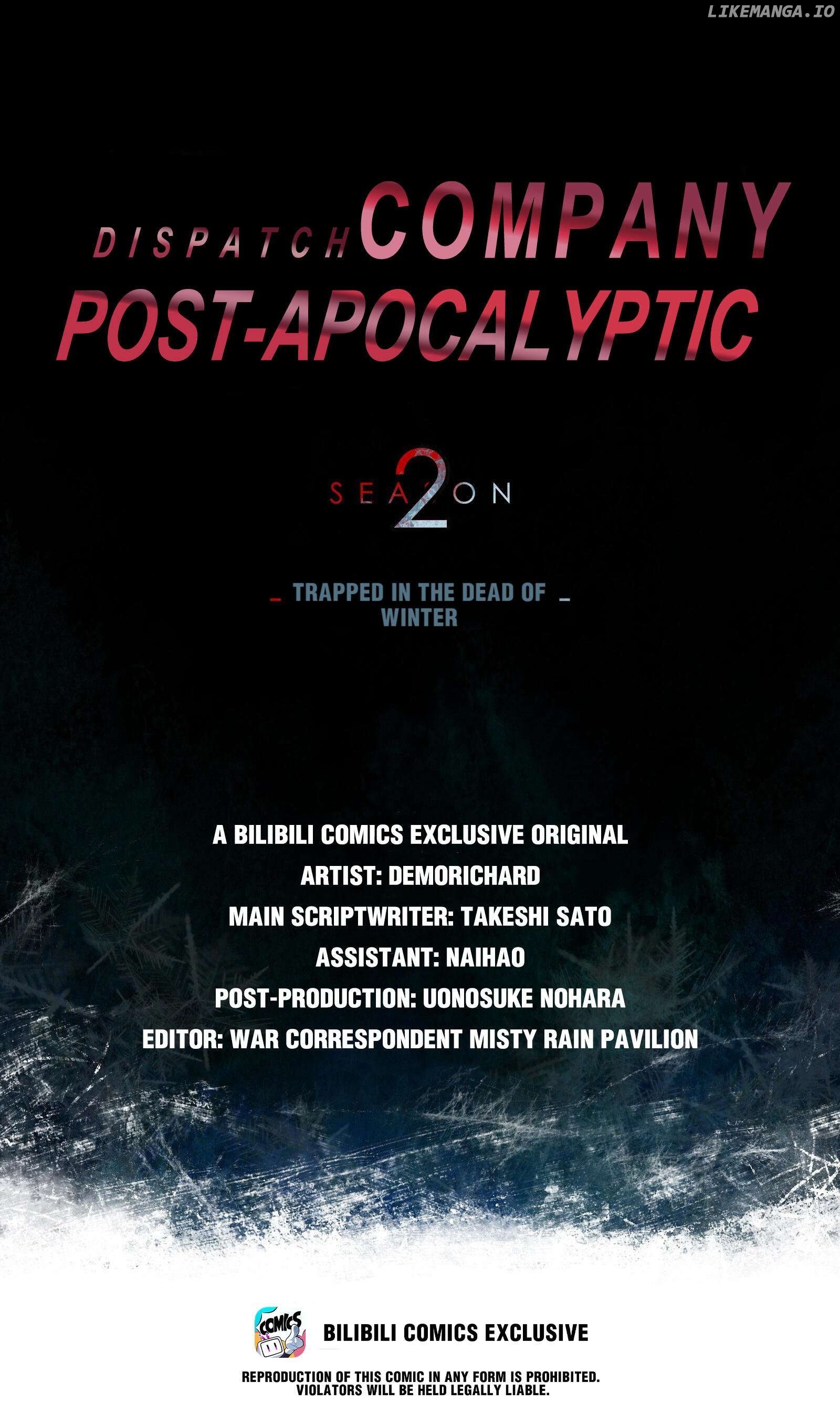 Post-apocalyptic Dispatch Company Chapter 77 - page 1