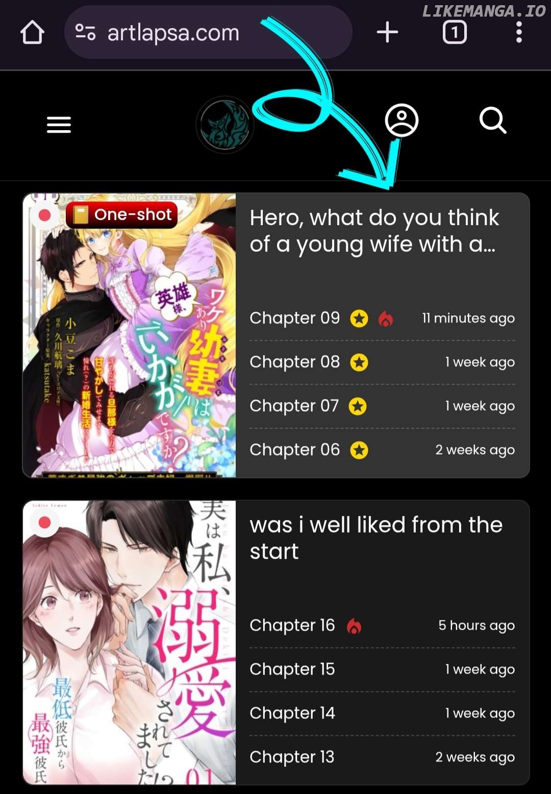 Hero, what do you think of a young wife with a mysterious past? Chapter 5 - page 1