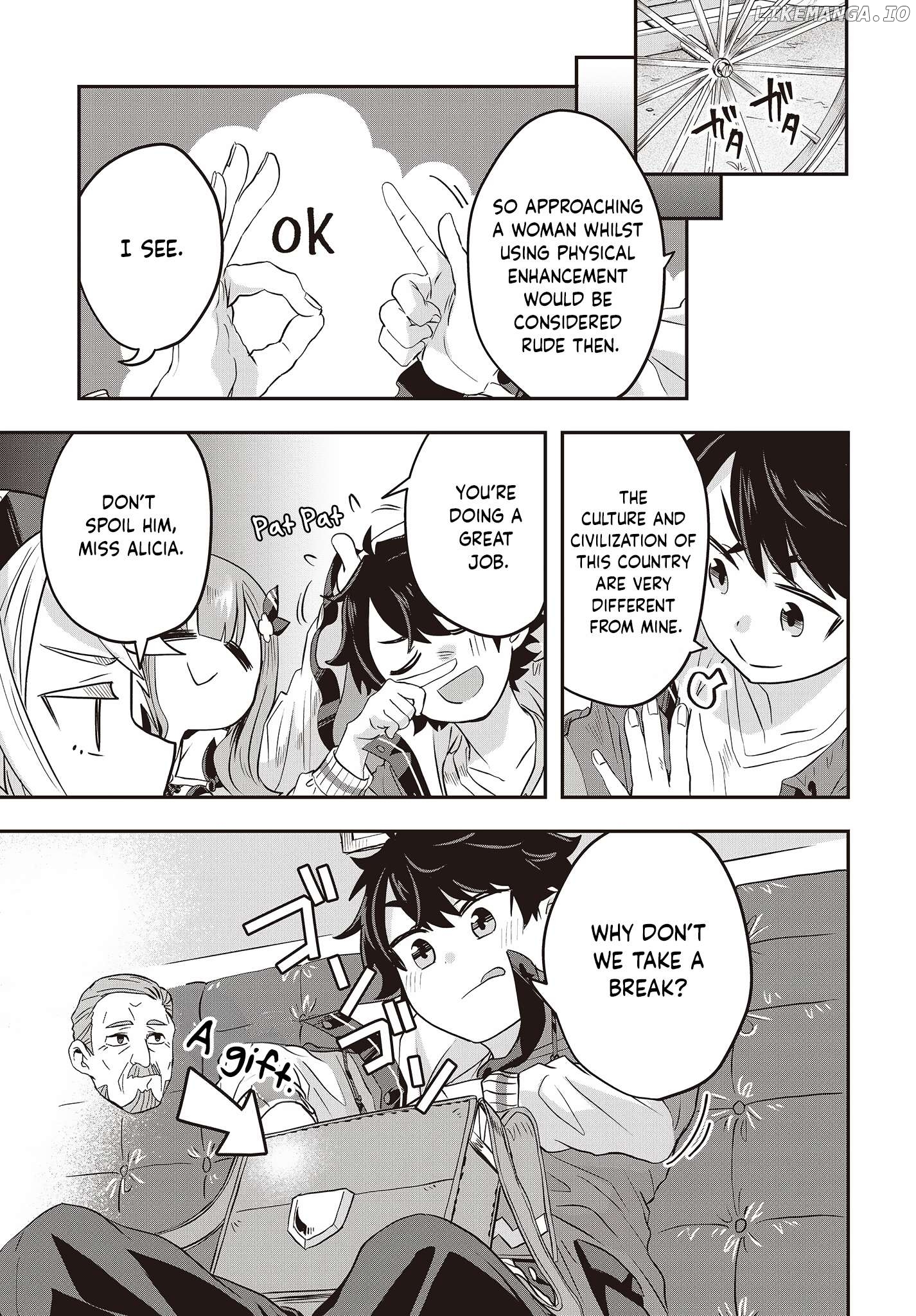 Muteki Shounin no Isekai Nariagari Monogatari ~Gendai no Seihin o Jizai ni Toriyoseru Sukiru ga Aru Node Isekai de wa Rakushoudesu~ Chapter 4 - page 13