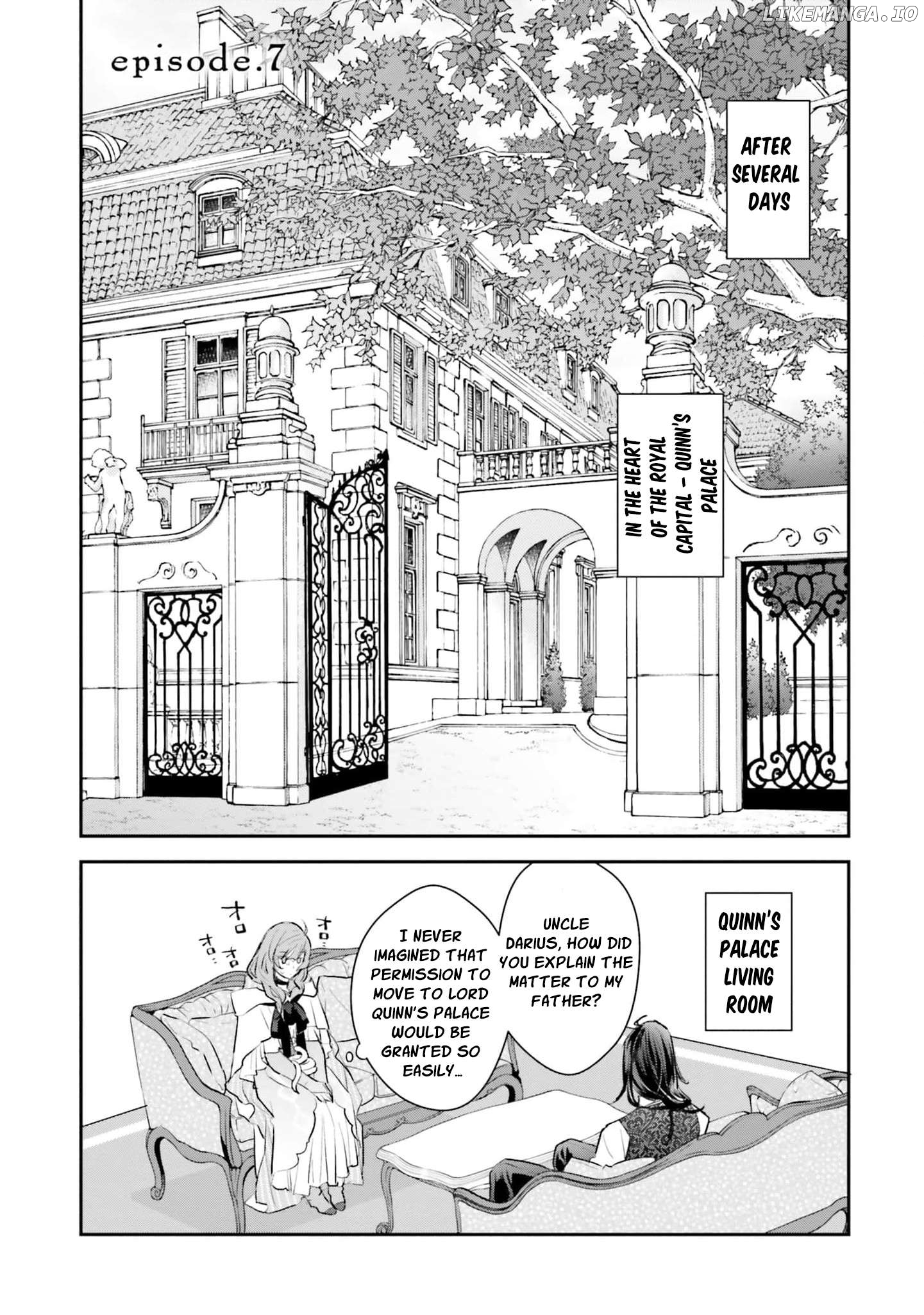 Kyuutei Majutsushi no Konyakusha Chapter 7 - page 2