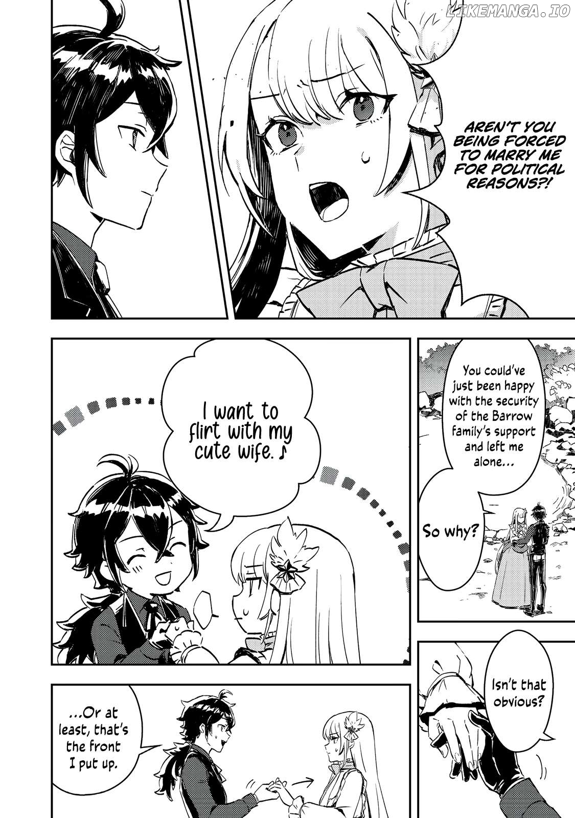 When I, The Lazy Villainous Noble, Got Married With The Villainous Young Lady Who Had Her Engagement Broken Off, We Became The Most Fearsome Couple Chapter 3 - page 21