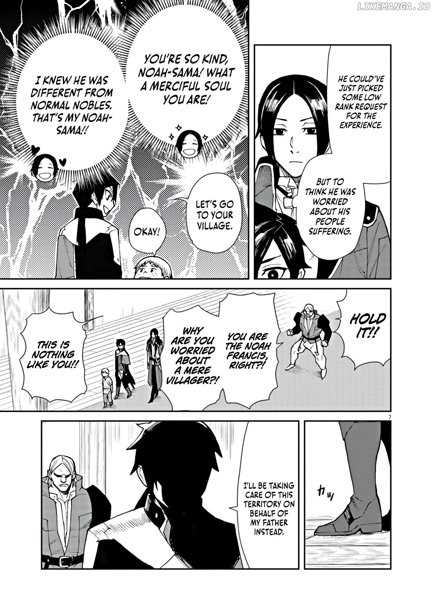 I Was Reincarnated as an Evil Noble in a Game and Became Unparalleled With My Overpowered Muscles Chapter 5 - page 8