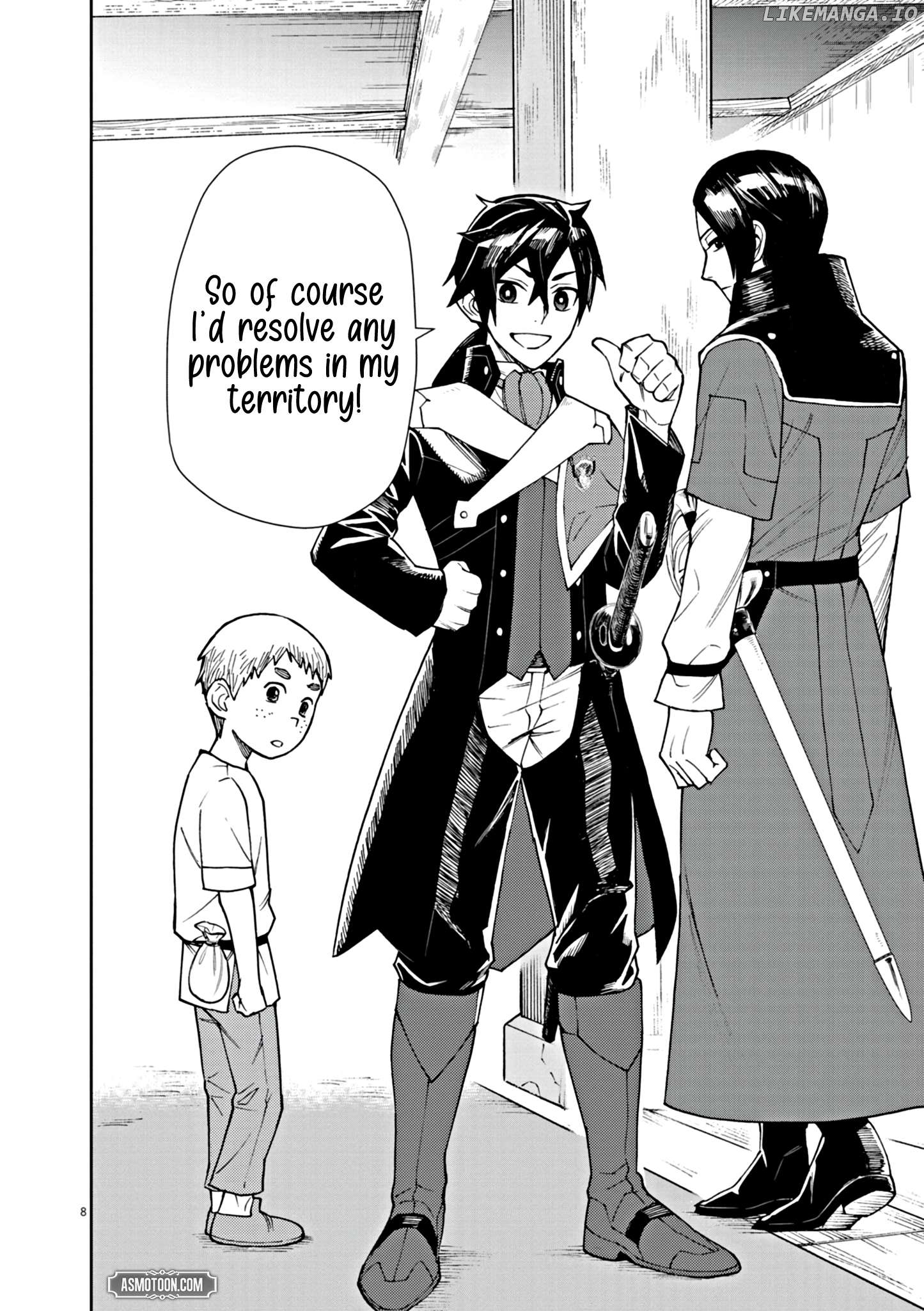 I Was Reincarnated as an Evil Noble in a Game and Became Unparalleled With My Overpowered Muscles Chapter 5 - page 9