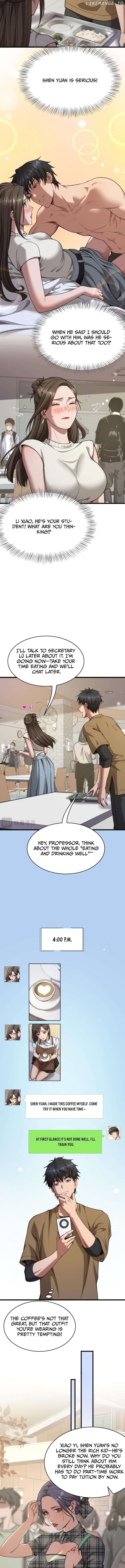 After Becoming Financially Free, They Offered Their Loyalty Chapter 12 - page 8