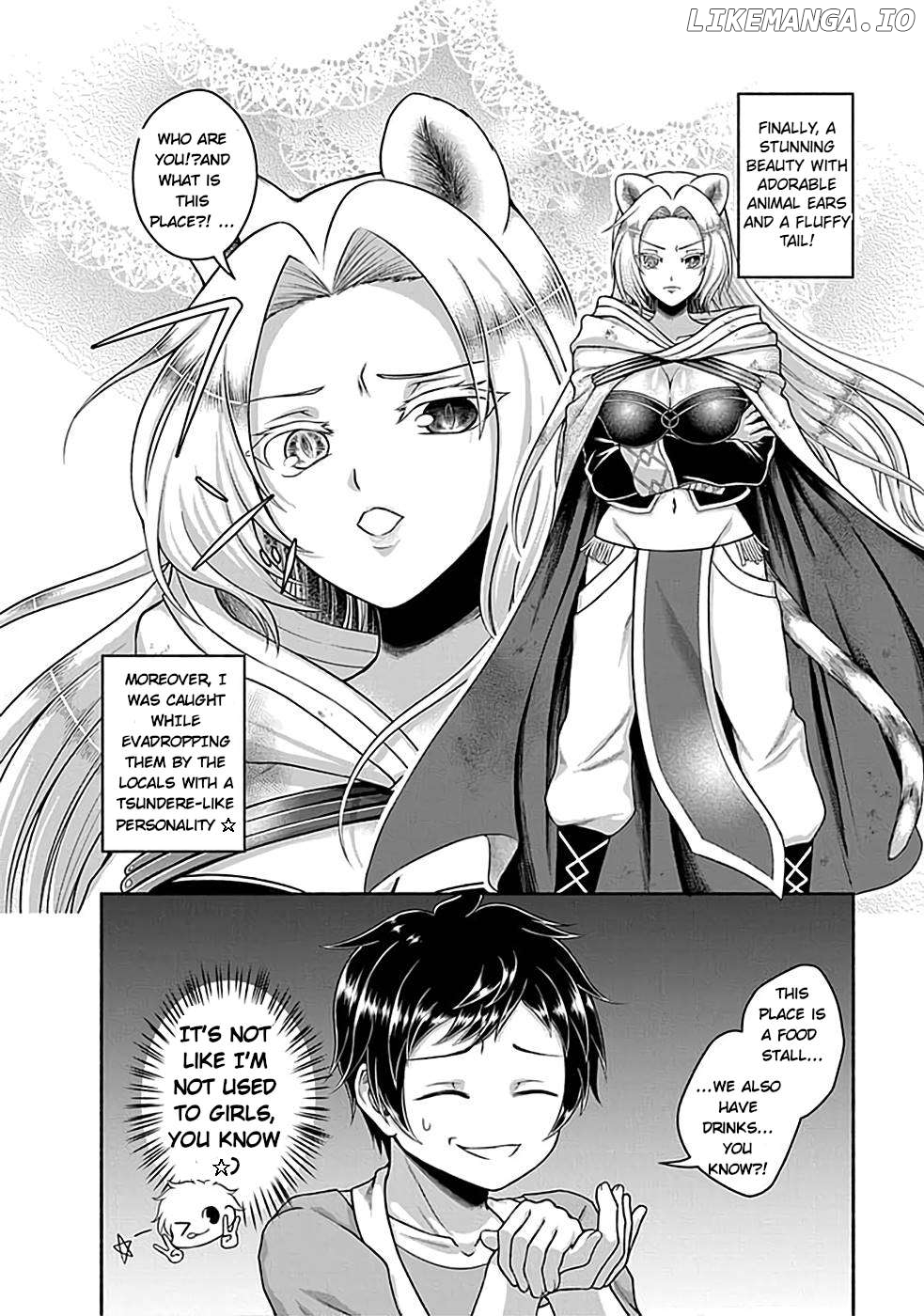 Kitchen Car "Deli-joy" - Shasou Kara Isekai e Umaimono Mitsuyu Hanbaichuu! Chapter 2.2 - page 19