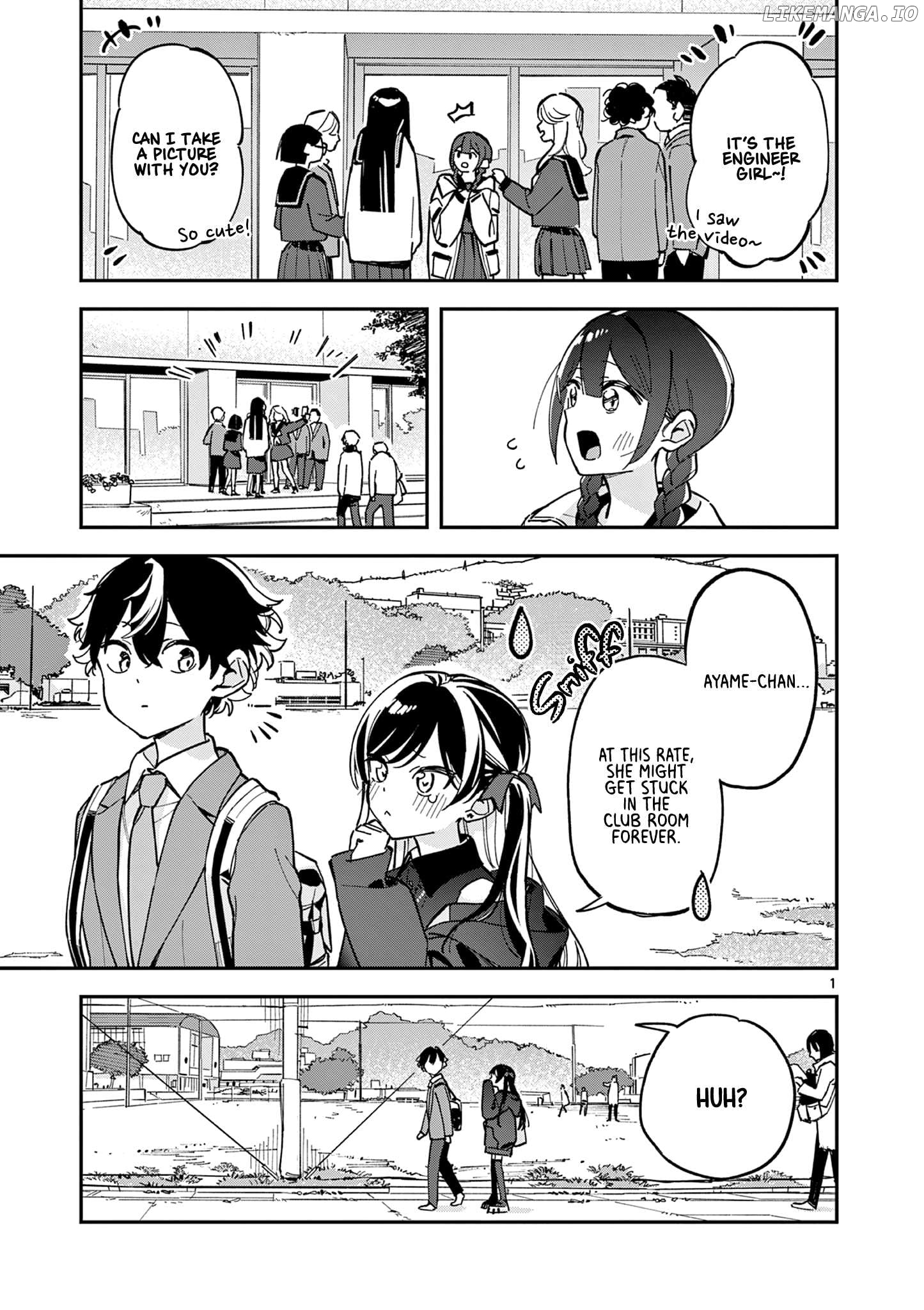 After School, We Wander in Space. Chapter 3 - page 1