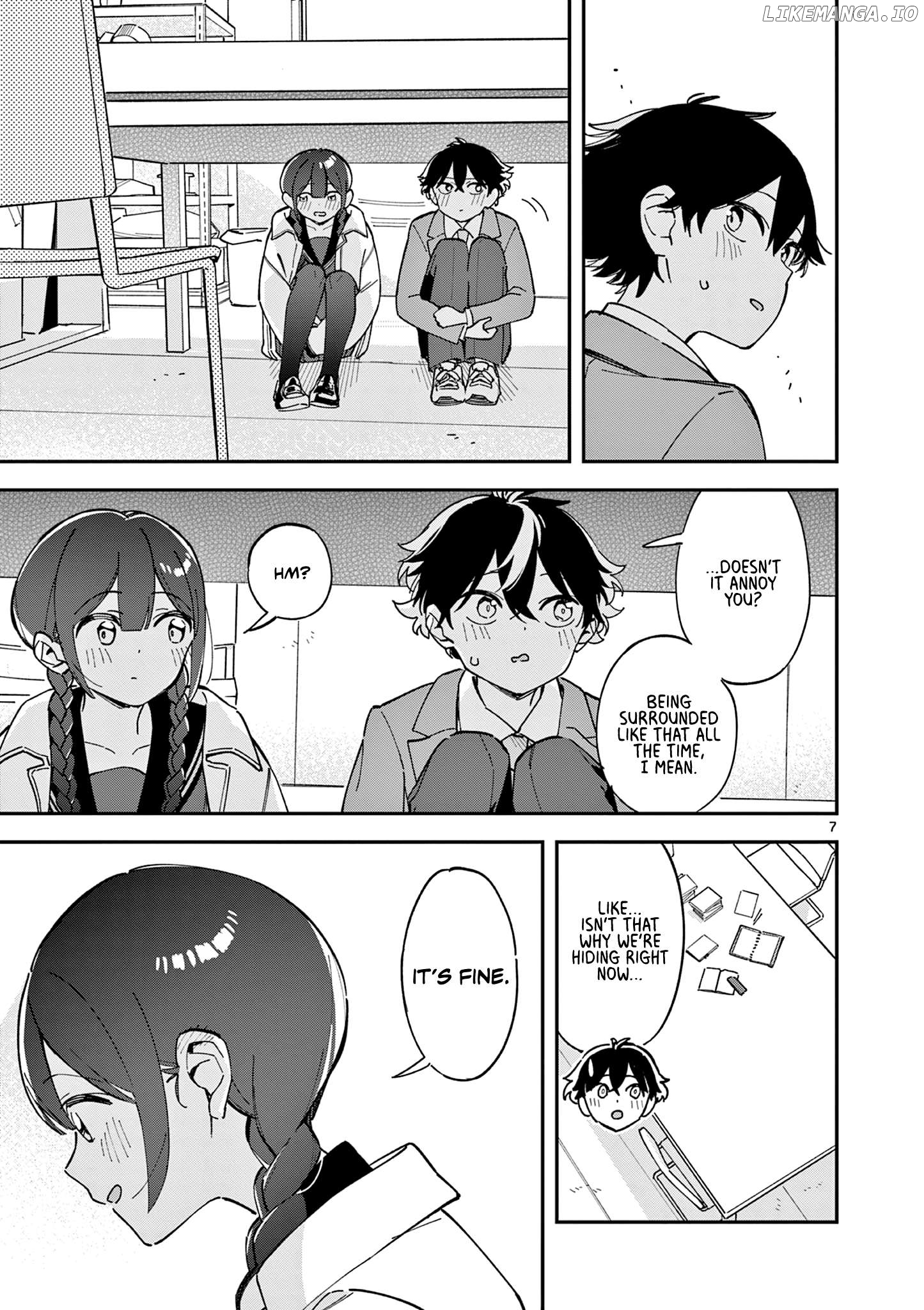 After School, We Wander in Space. Chapter 3 - page 7