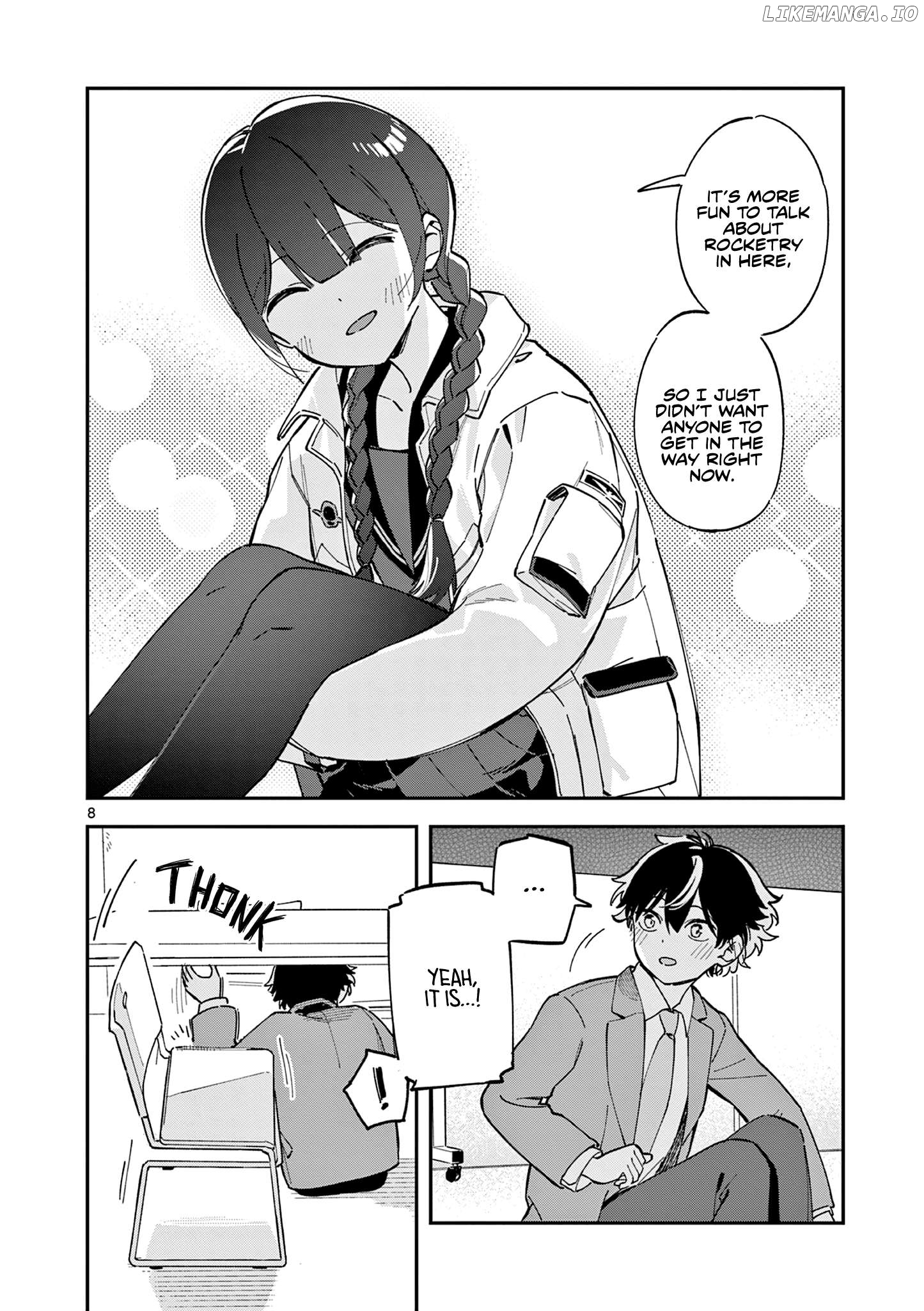After School, We Wander in Space. Chapter 3 - page 8