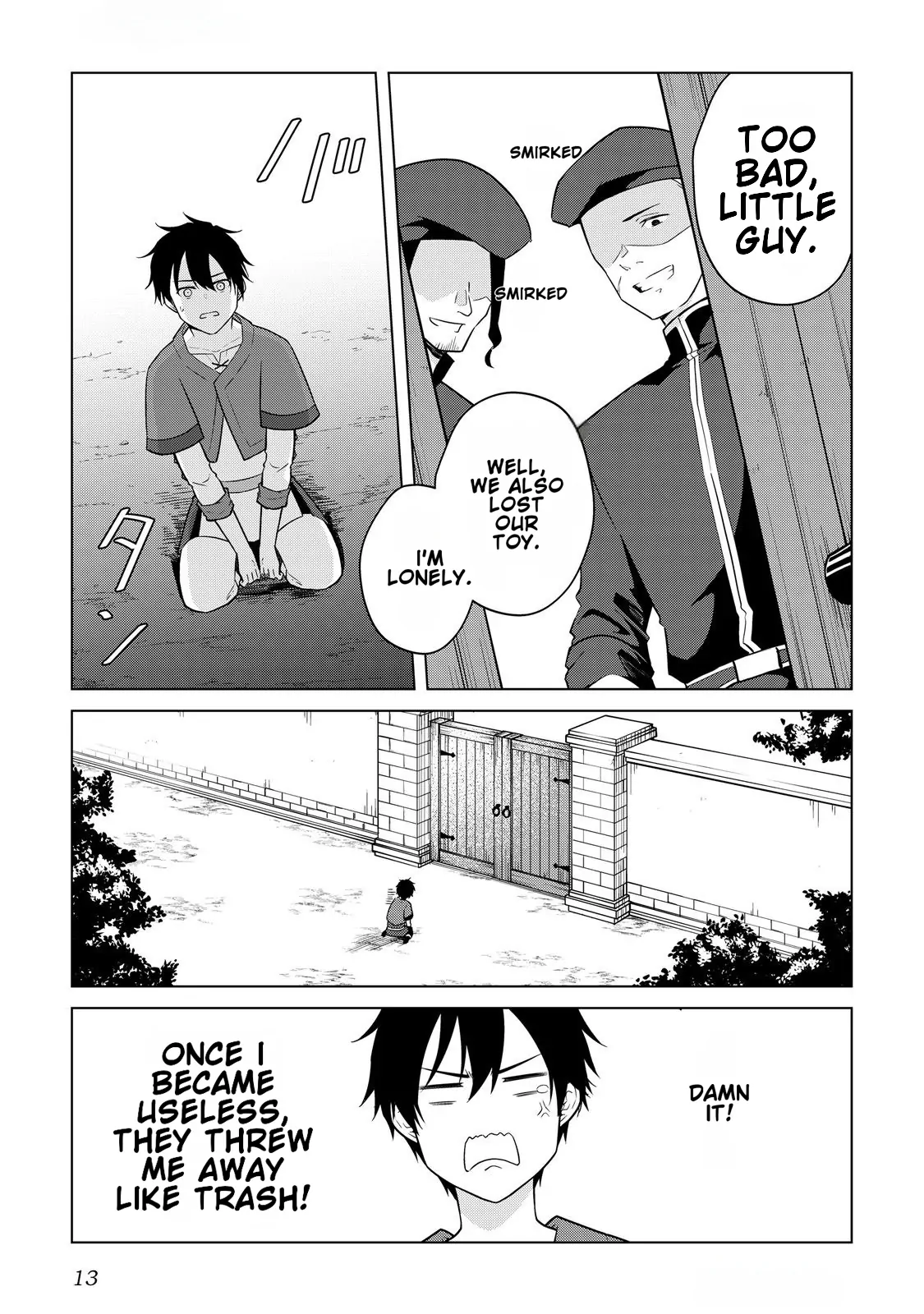 Kantō Kizoku na Ore no Kuzu Gifuto ga Tsuyosugiru! Chapter 1 - page 11