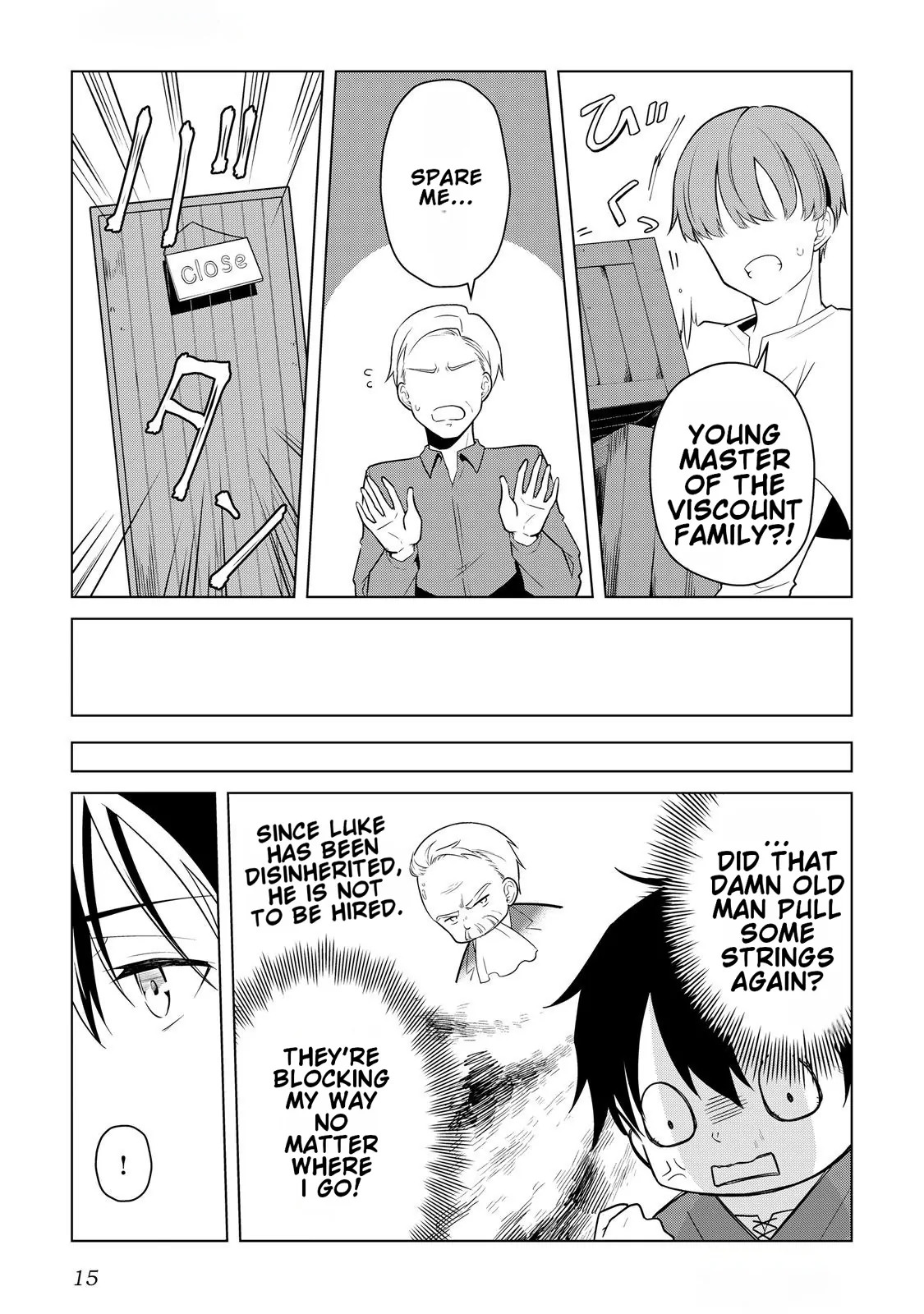 Kantō Kizoku na Ore no Kuzu Gifuto ga Tsuyosugiru! Chapter 1 - page 13