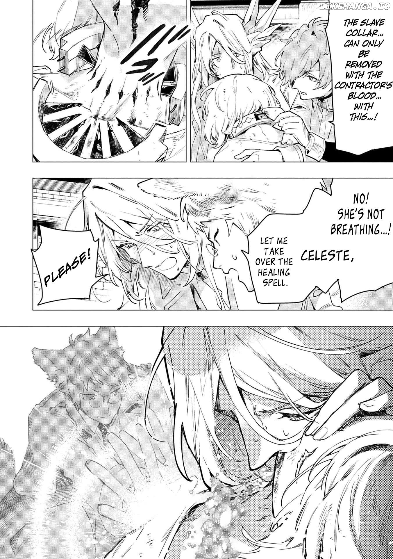 Moto Sentouyou Dorei desu ga, Tasukete Kureta Ryuu Hito wa Banda Sou desu. Chapter 1 - page 46