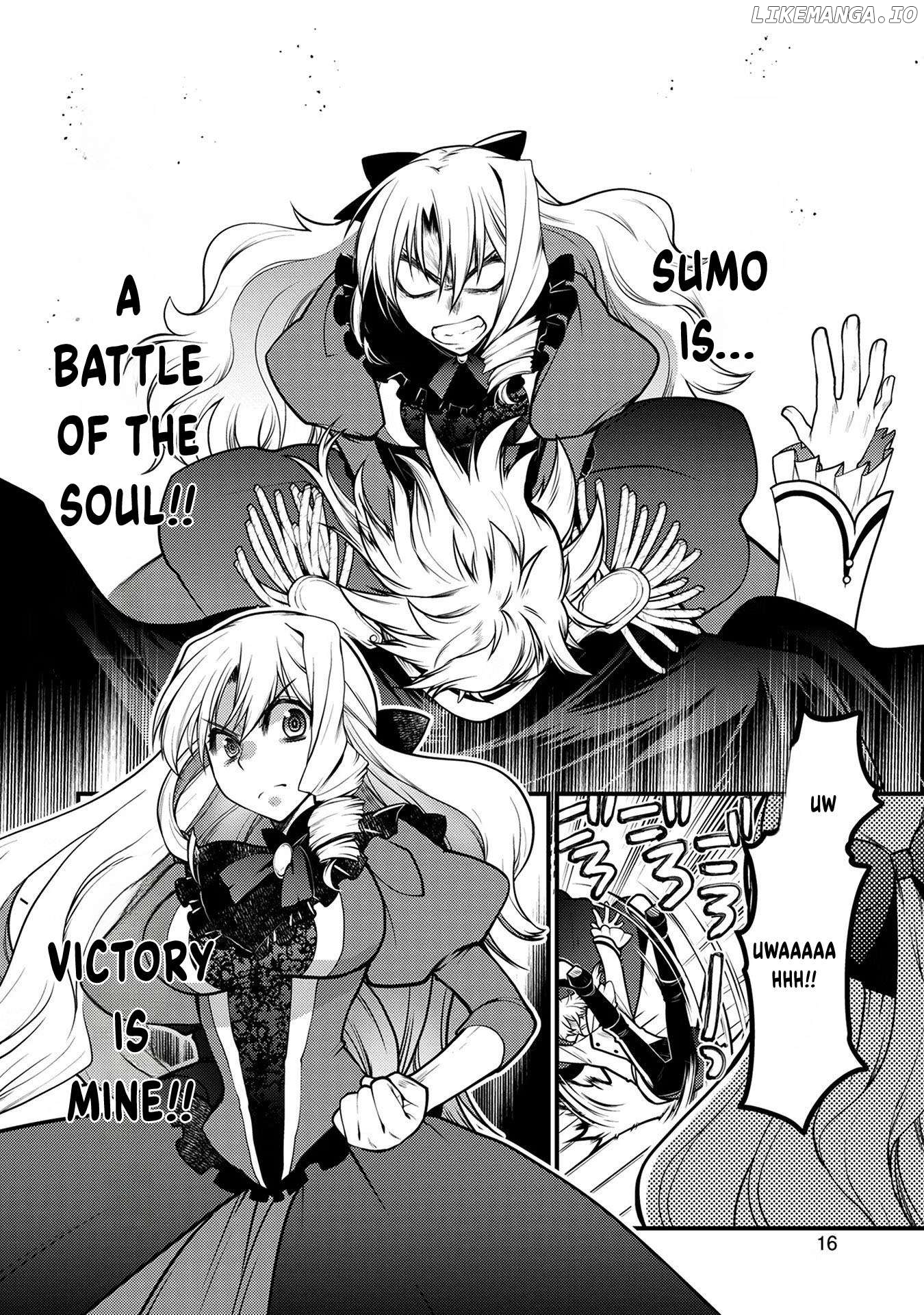 Oozumou Reijou ~Seijo ni Hirateuchi wo Kuratta Shunkan Sumou Budatta Zense wo Omoidashita Akuyaku Reijou no Watashi wa sute Neko Ouji ni Chanko wo Furumaitai Haadosukoidosukoi~ Chapter 1 - page 19